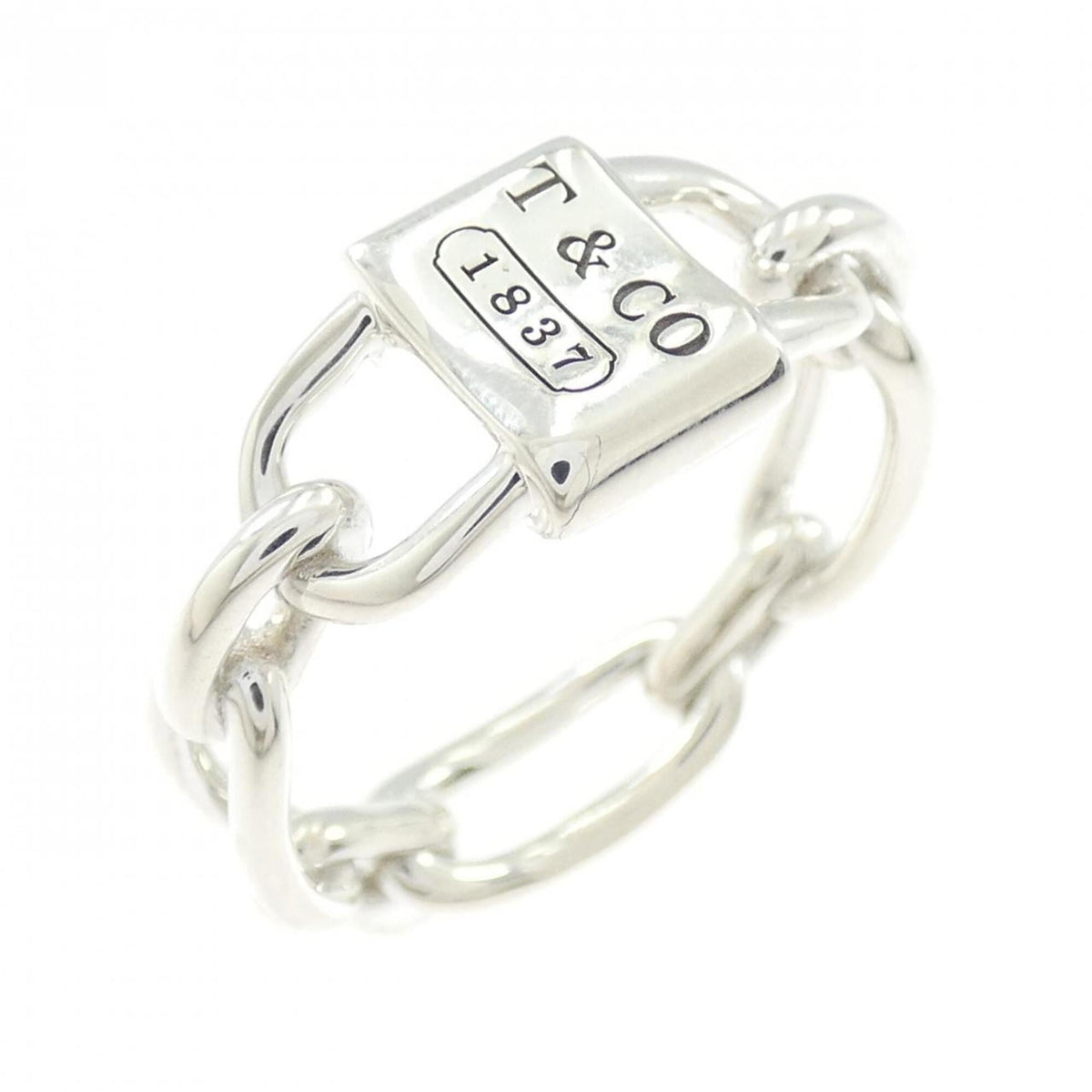 Tiffany Silver 925 Band Ring (Pre-Owned)