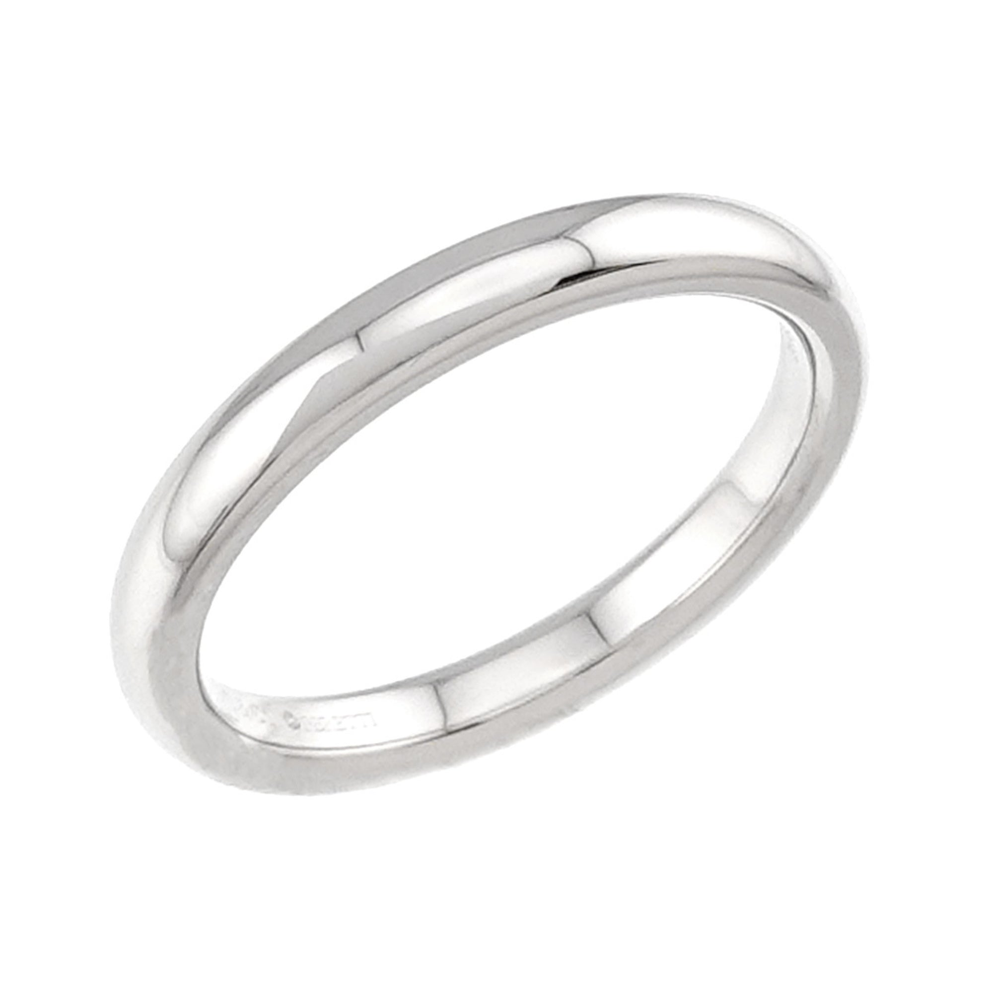 Tiffany Platinum 950 Band Ring (Pre-Owned)