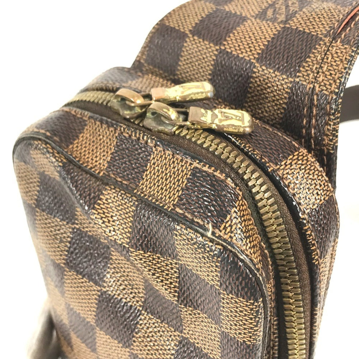 Louis Vuitton Brown Damier Canvas Ebene Damier Canvas Fanny Pack Shoulder Bag (Pre-Owned)