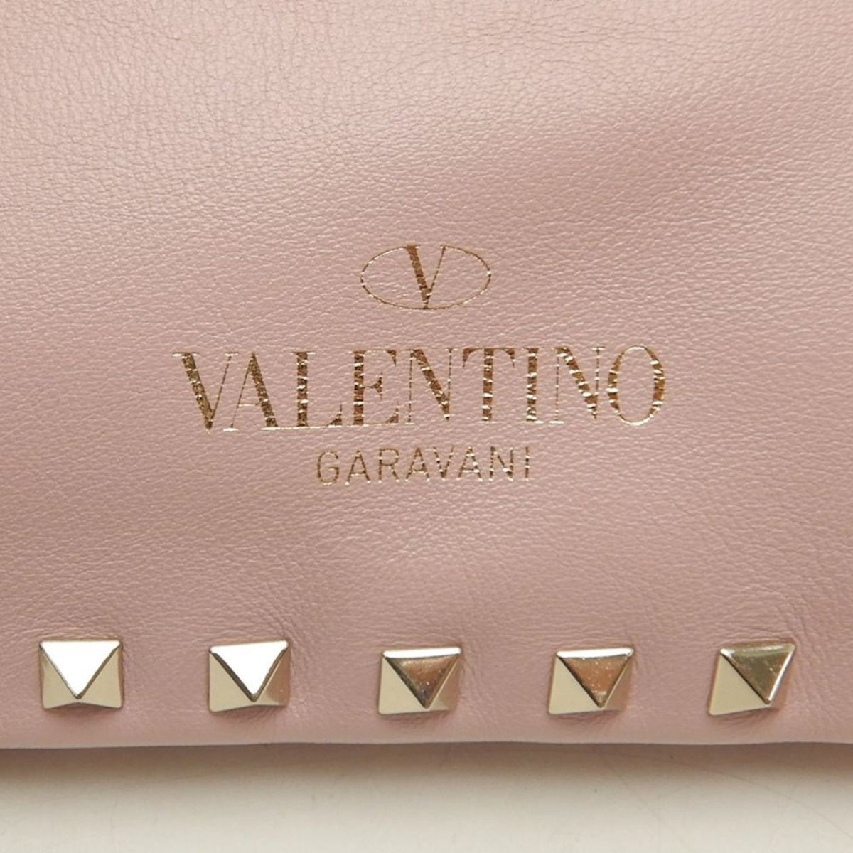 Valentino Pink Leather Clutch Bag (Pre-Owned)
