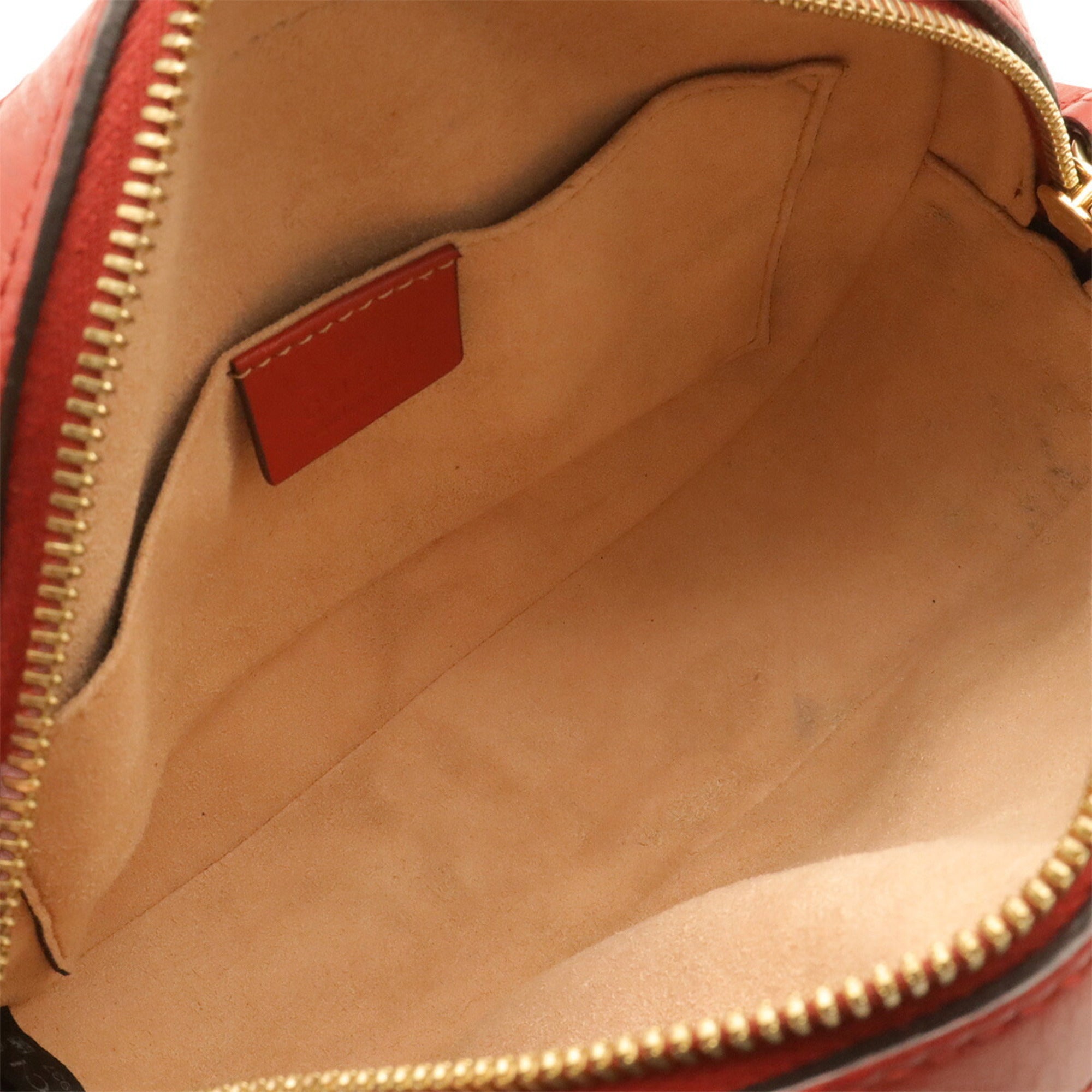 Gucci Beige Blue Multi-Color Red Color Gg Supreme Canvas Leather Shoulder Bag (Pre-Owned)