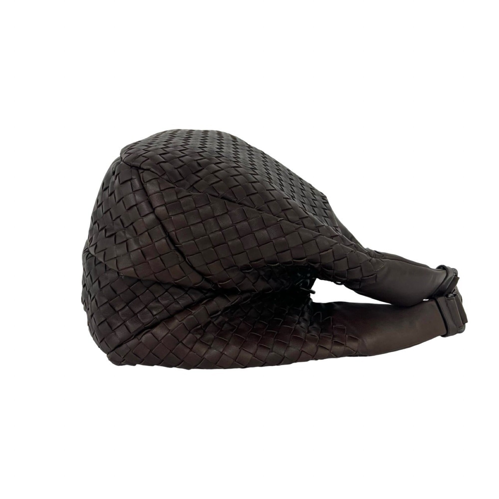 Bottega Veneta Brown Leather Handbag Shoulder Bag (Pre-Owned)