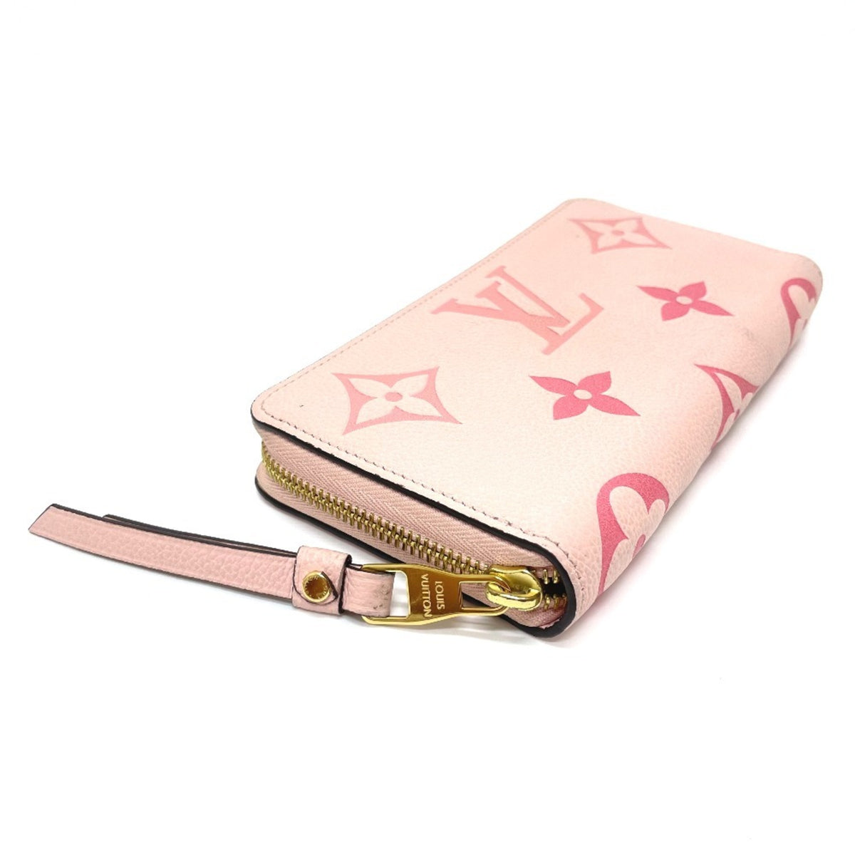 Louis Vuitton Monogram Empreinte Pink Monogram Empreinte Long Wallet (Bi-Fold) (Pre-Owned)