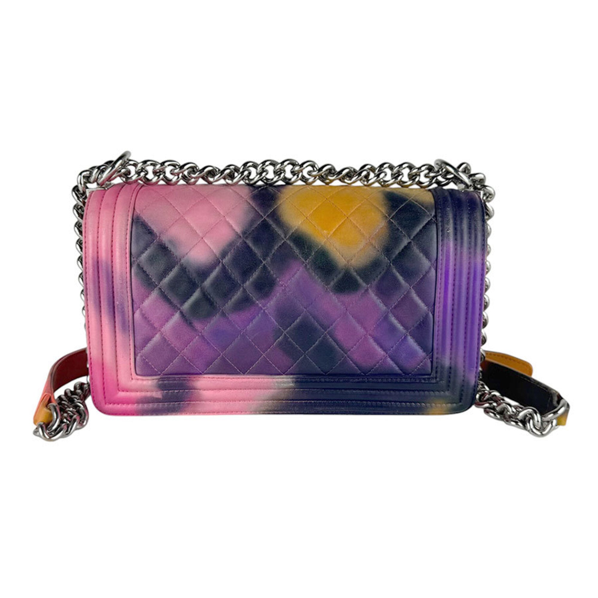 Chanel Multi-Color Leather Shoulder Bag (Pre-Owned)