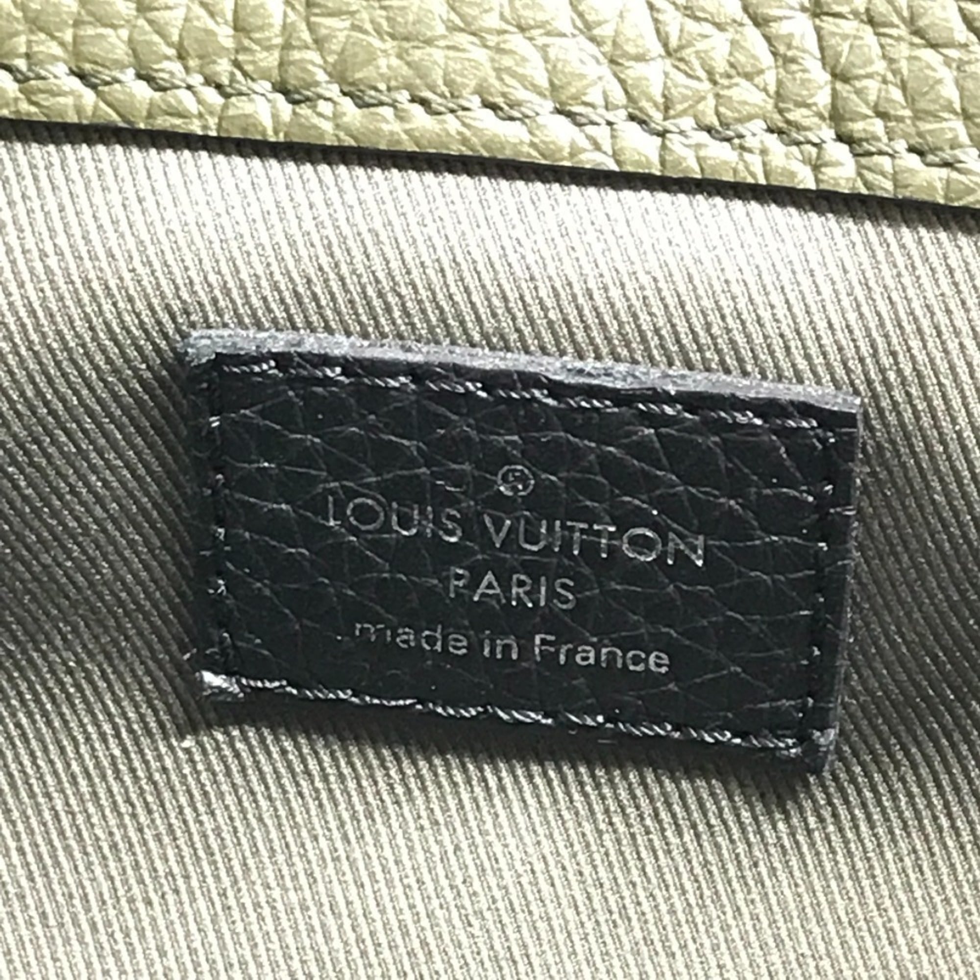 Louis Vuitton Black Khaki Backpack (Pre-Owned)