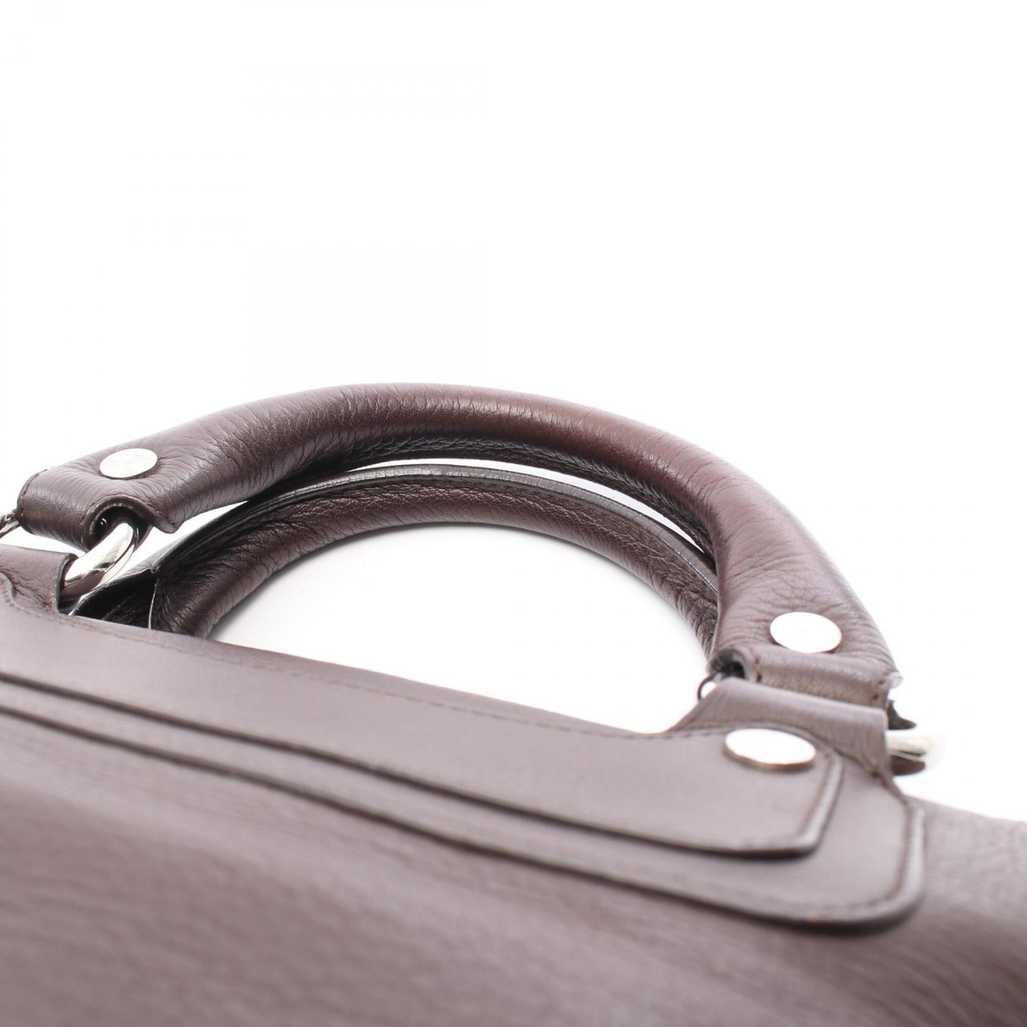 Celine Brown Leather Handbag (Pre-Owned)