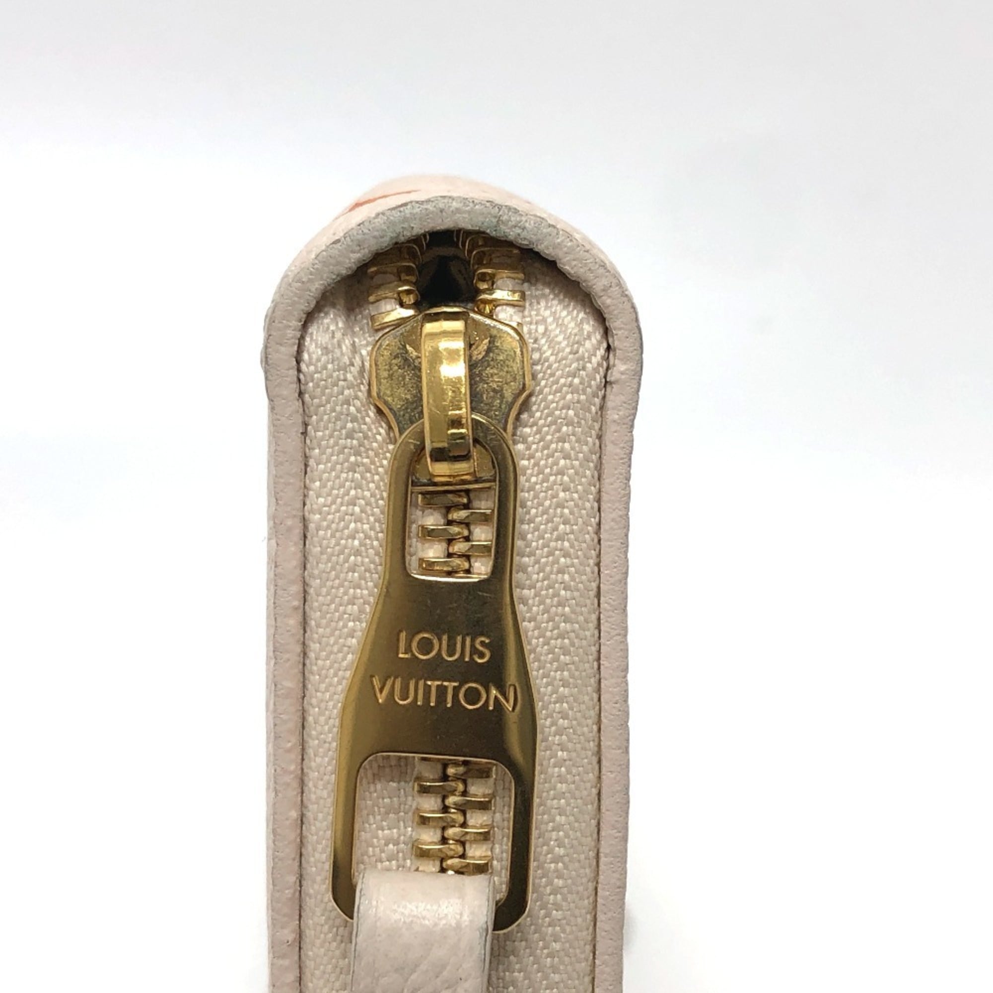Louis Vuitton Monogram Empreinte Beige Monogram Empreinte Coin Purse/Coin Case (Pre-Owned)