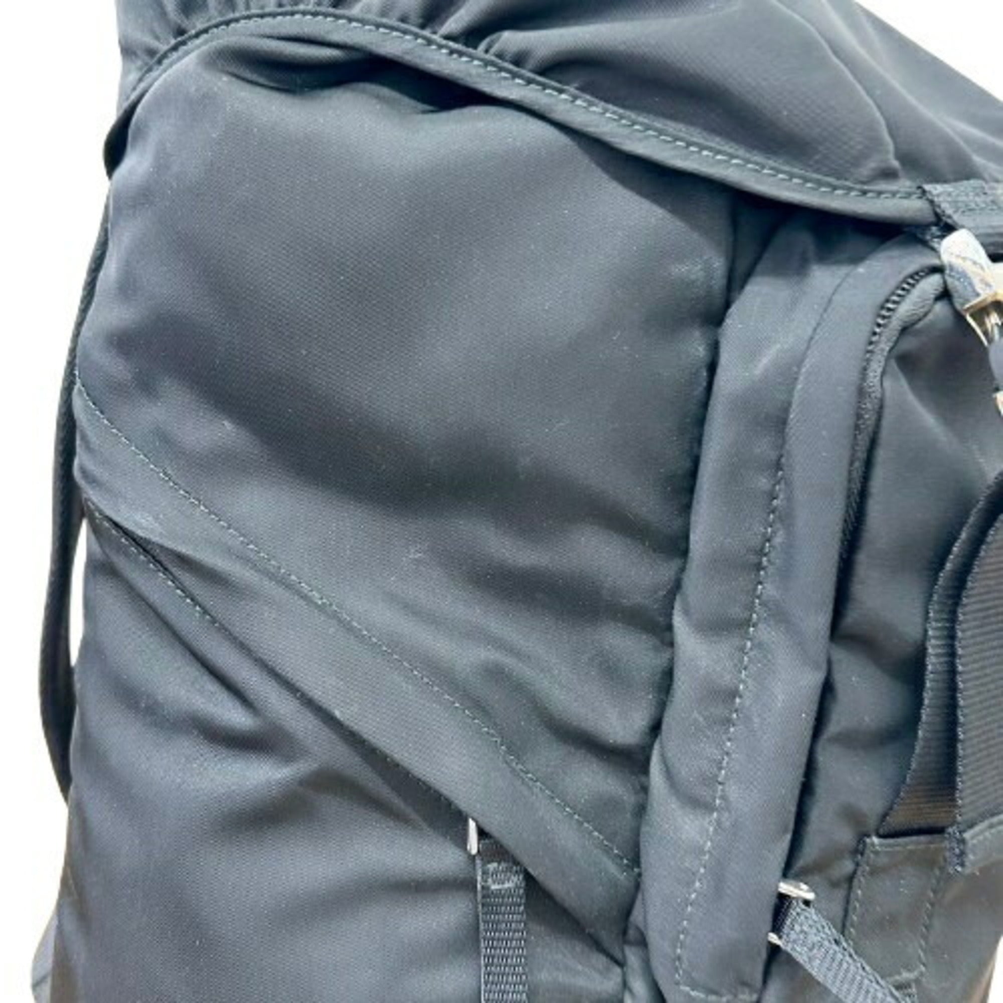 Prada Black Nylon Backpack (Pre-Owned)