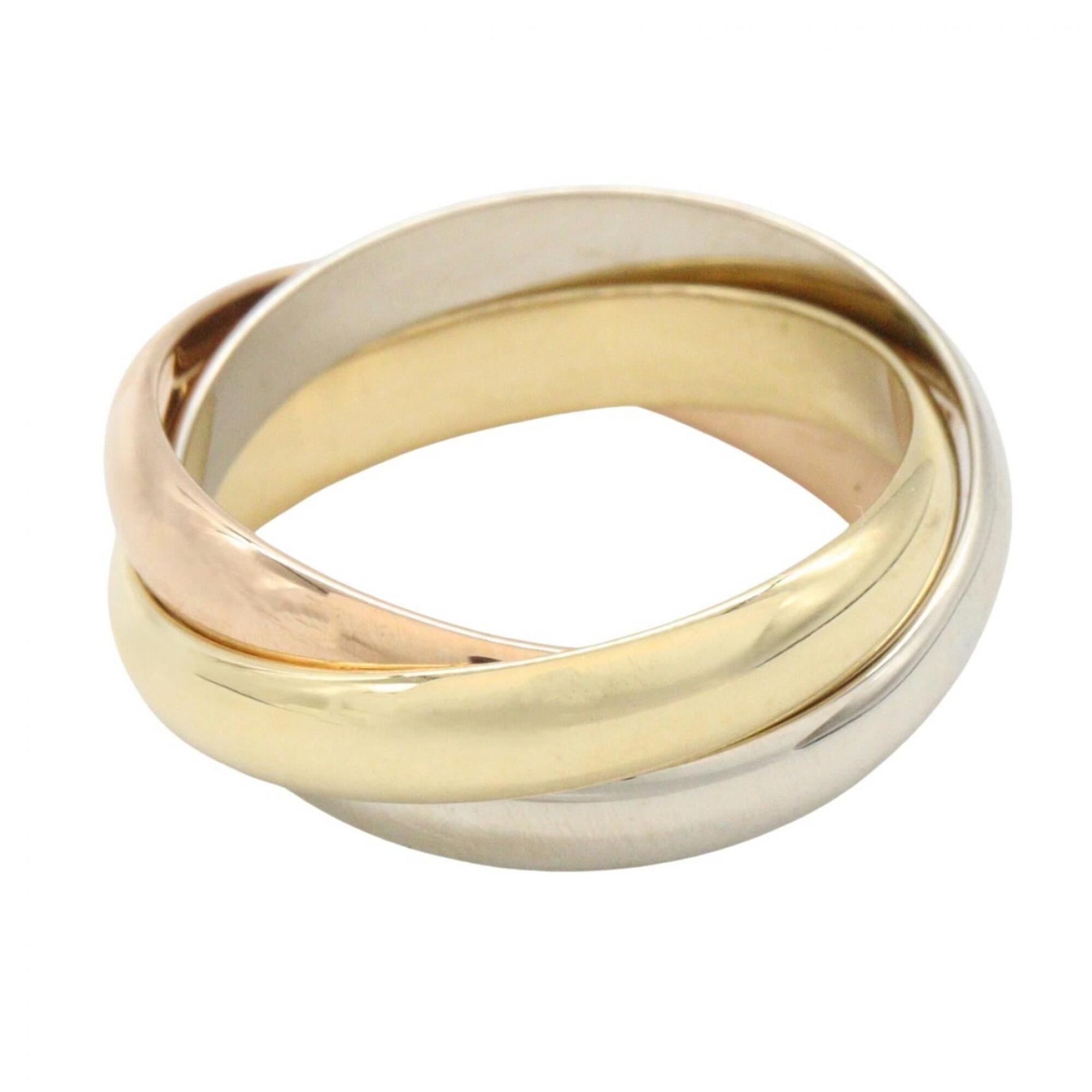 Cartier Gold Silver Yellow Gold (18K) Pink Gold (18K) White Gold (18K) Band Ring (Pre-Owned)