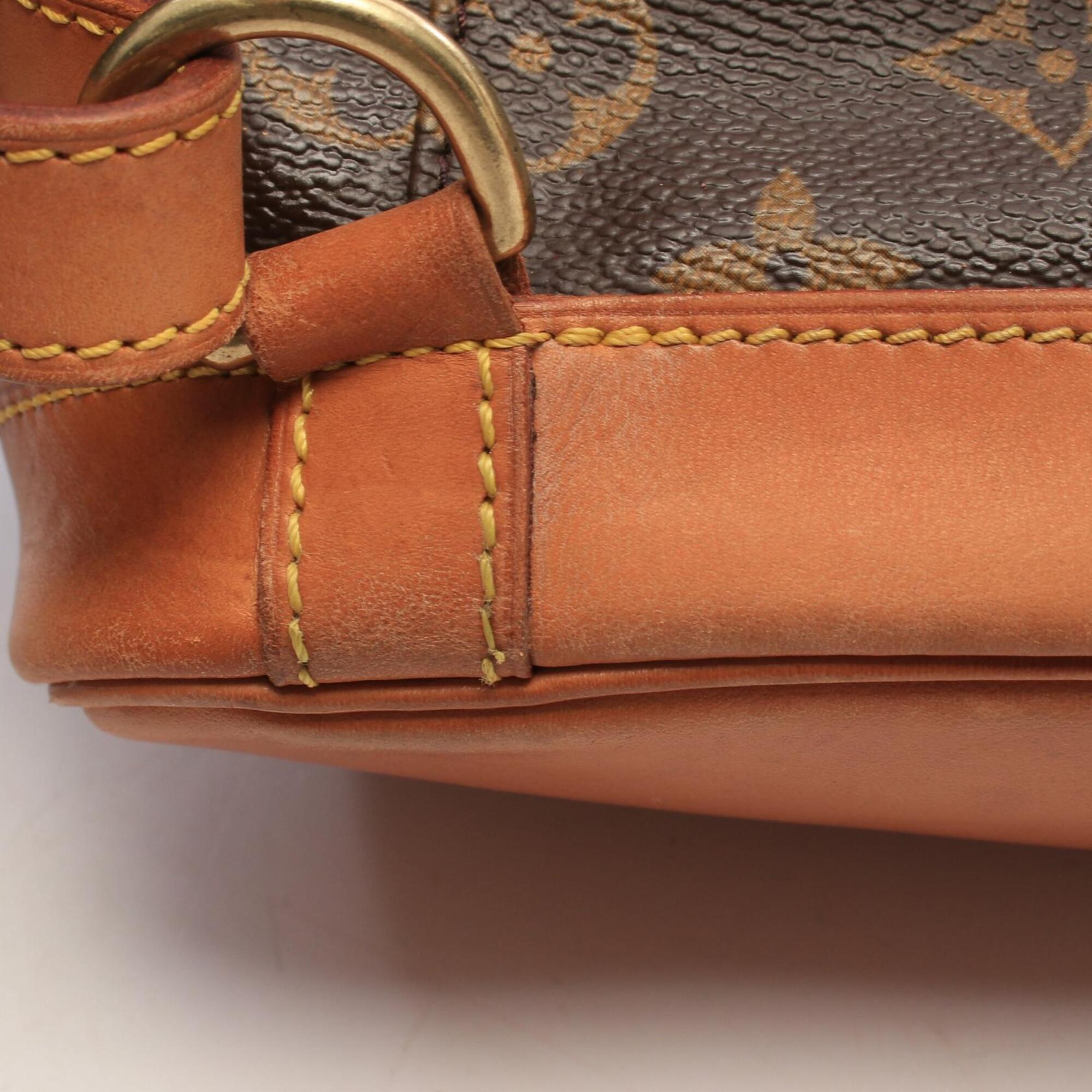 Louis Vuitton Brown Monogram Monogram Leather Backpack (Pre-Owned)