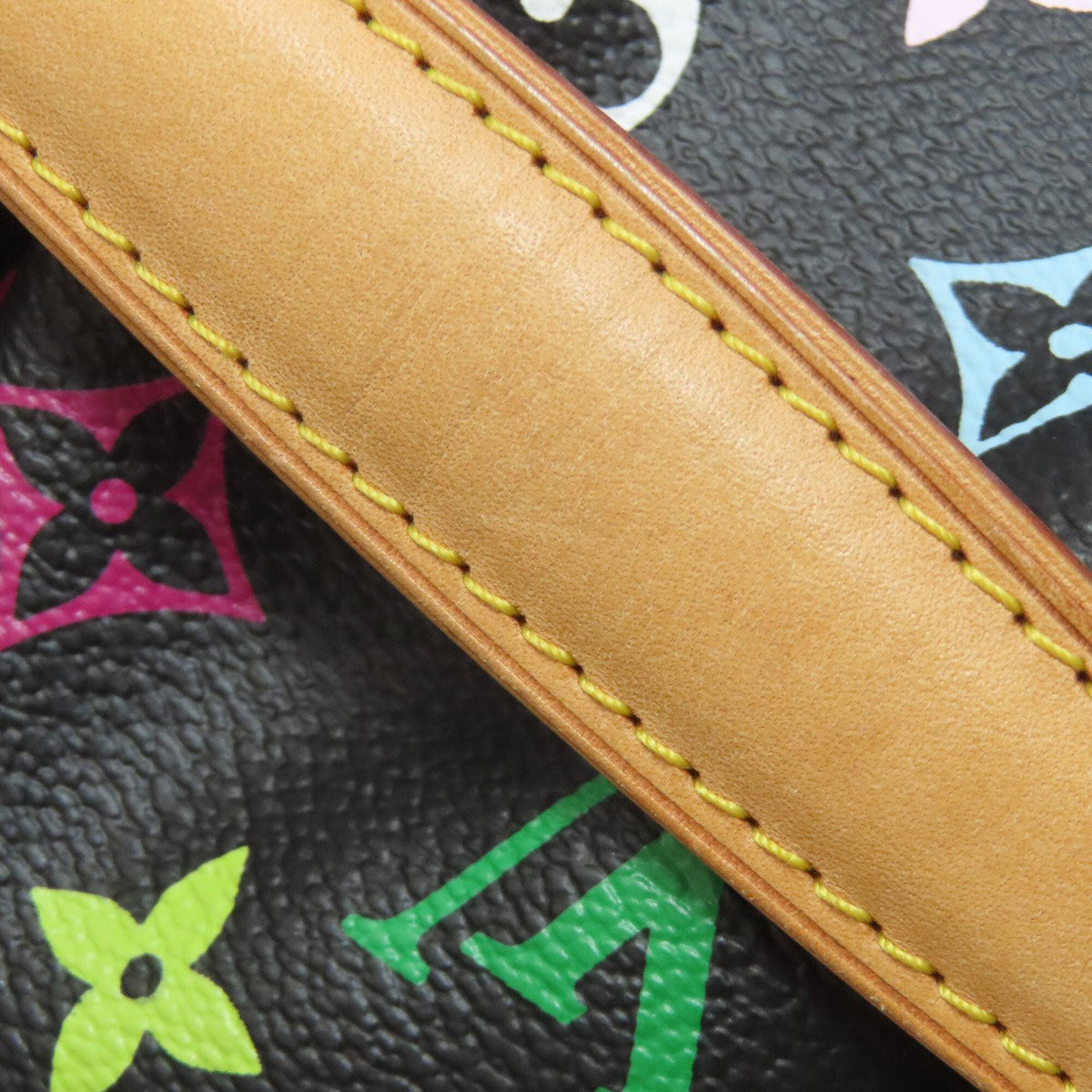Louis Vuitton Black Monogram Multicolore Handbag (Pre-Owned)