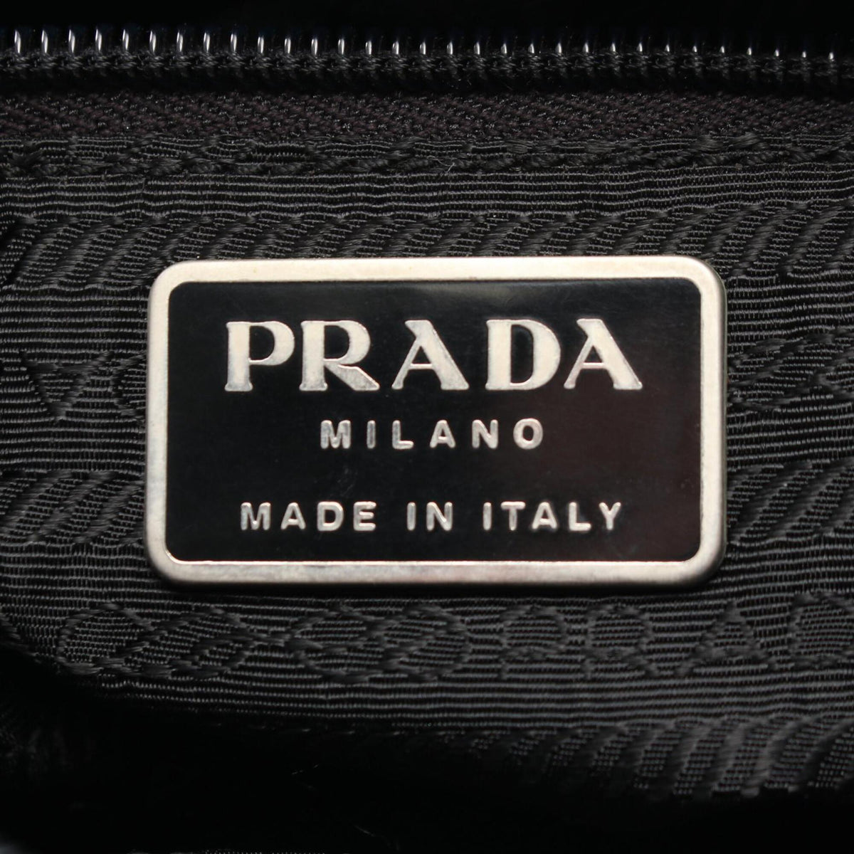 Prada Black Nylon Handbag (Pre-Owned)