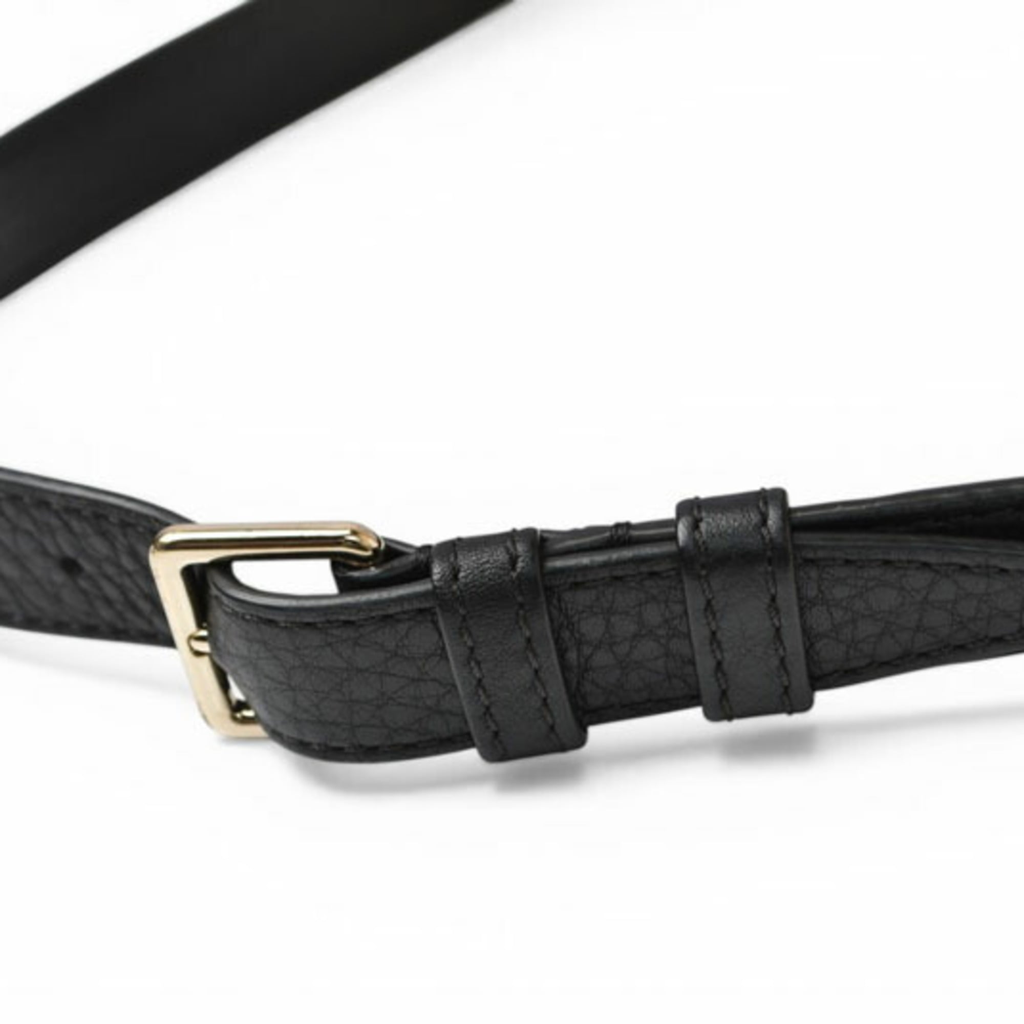 Valentino Black Leather Sling Bag (Pre-Owned)