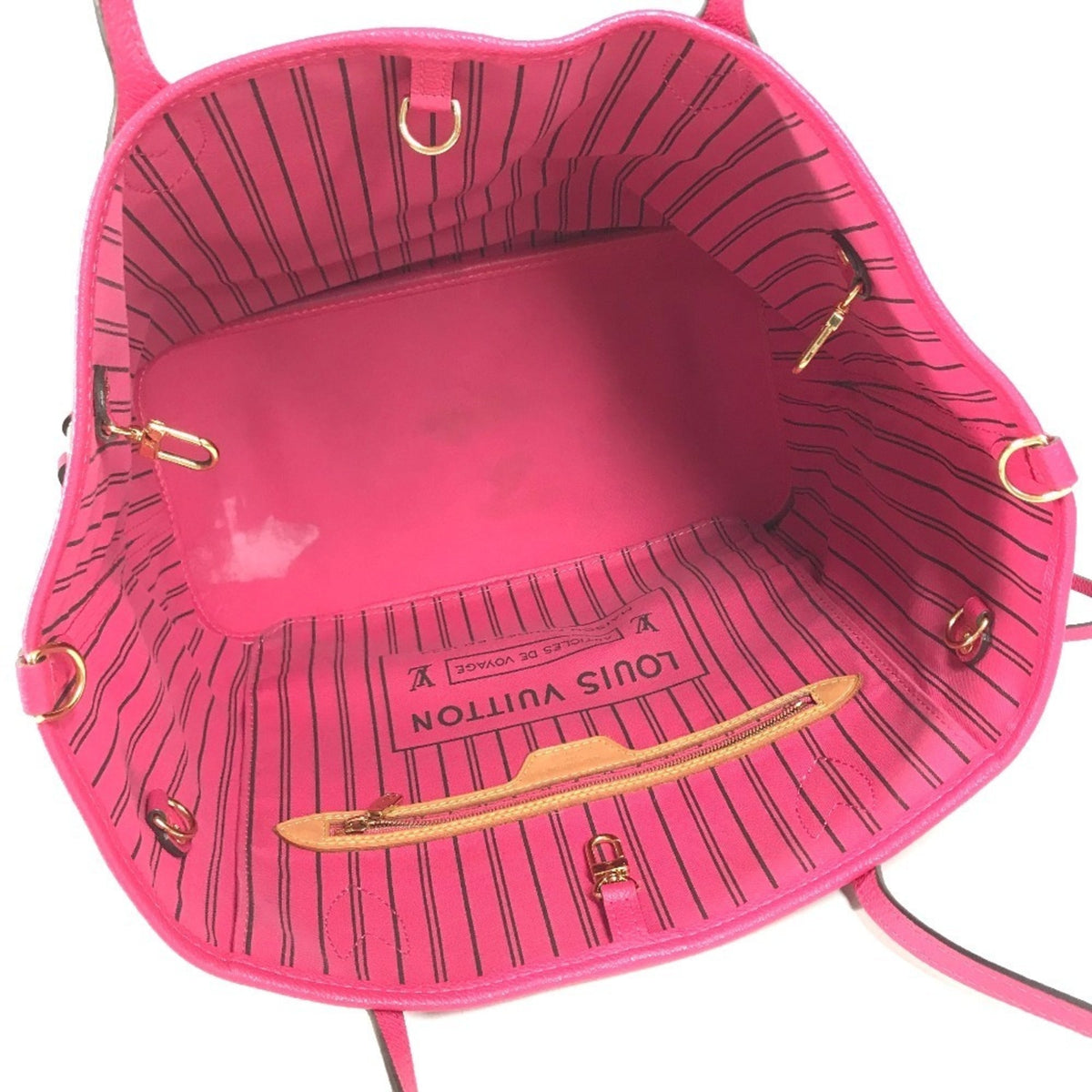 Louis Vuitton Pink Monogram Shoulder Bag Tote Bag (Pre-Owned)