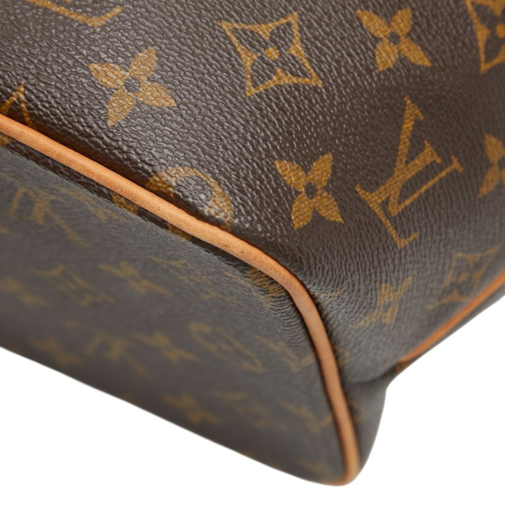 Louis Vuitton Brown Pvc Leather Handbag Shoulder Bag (Pre-Owned)