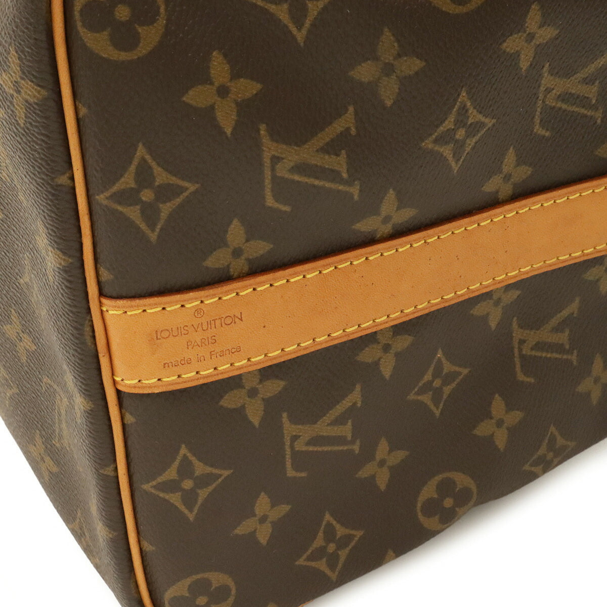Louis Vuitton Brown Monogram Monogram Boston Bag Handbag Shoulder Bag (Pre-Owned)
