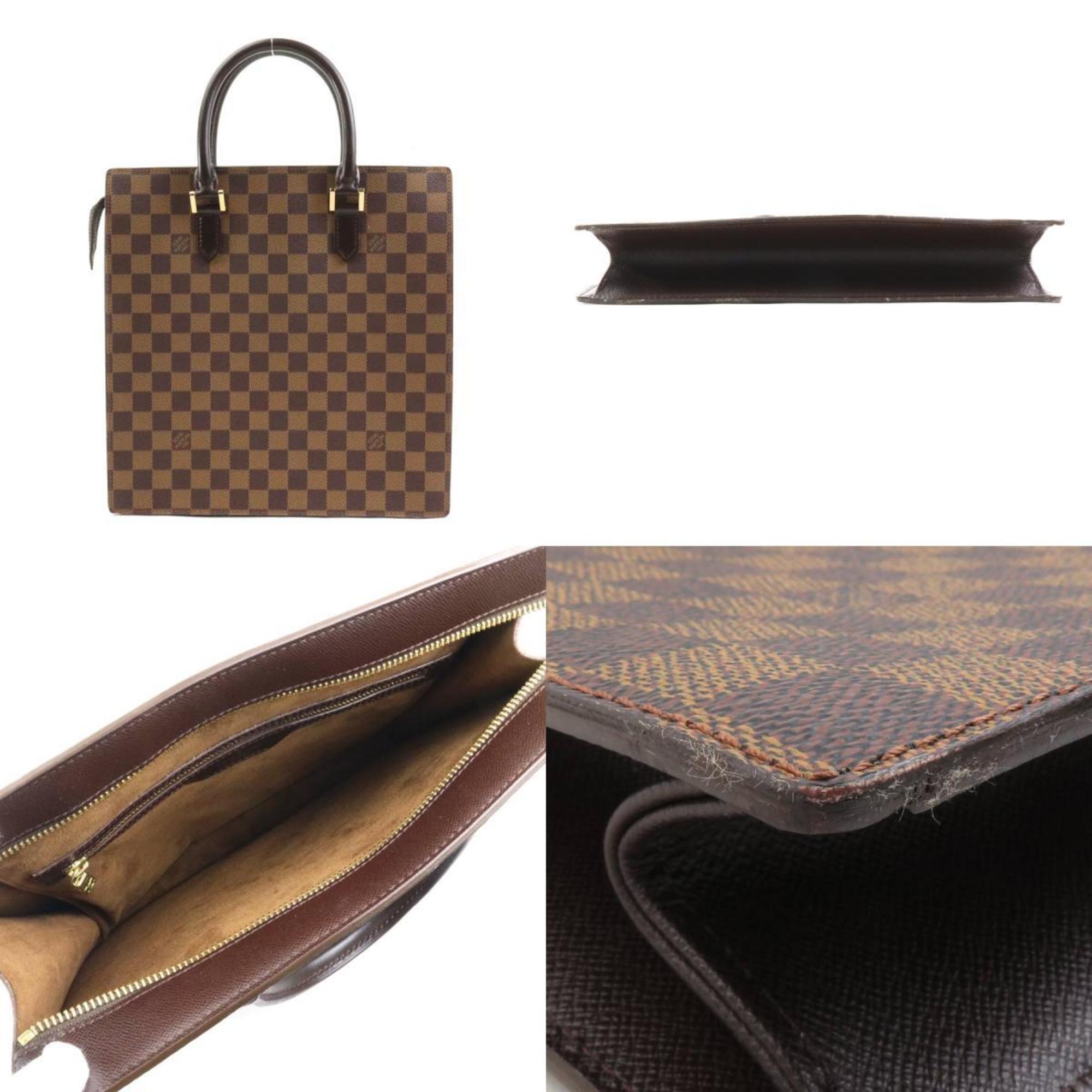 Louis Vuitton Brown Damier Canvas Handbag (Pre-Owned)
