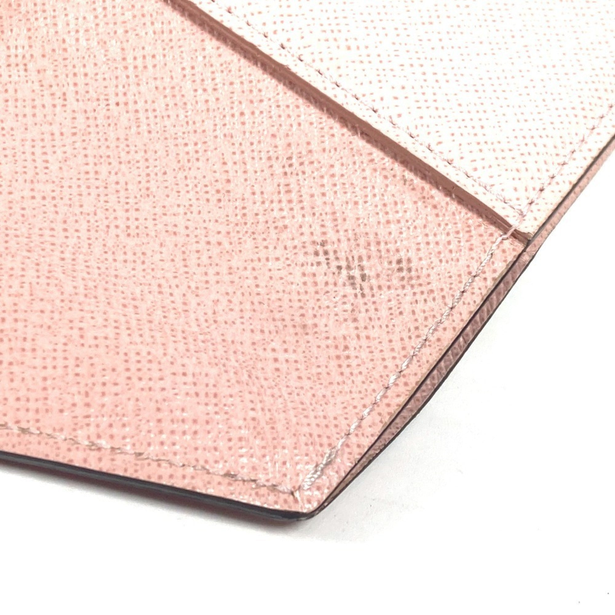 Louis Vuitton Monogram Brown Pink Rose Ballerine Monogram Wallet (Tri-Fold) (Pre-Owned)