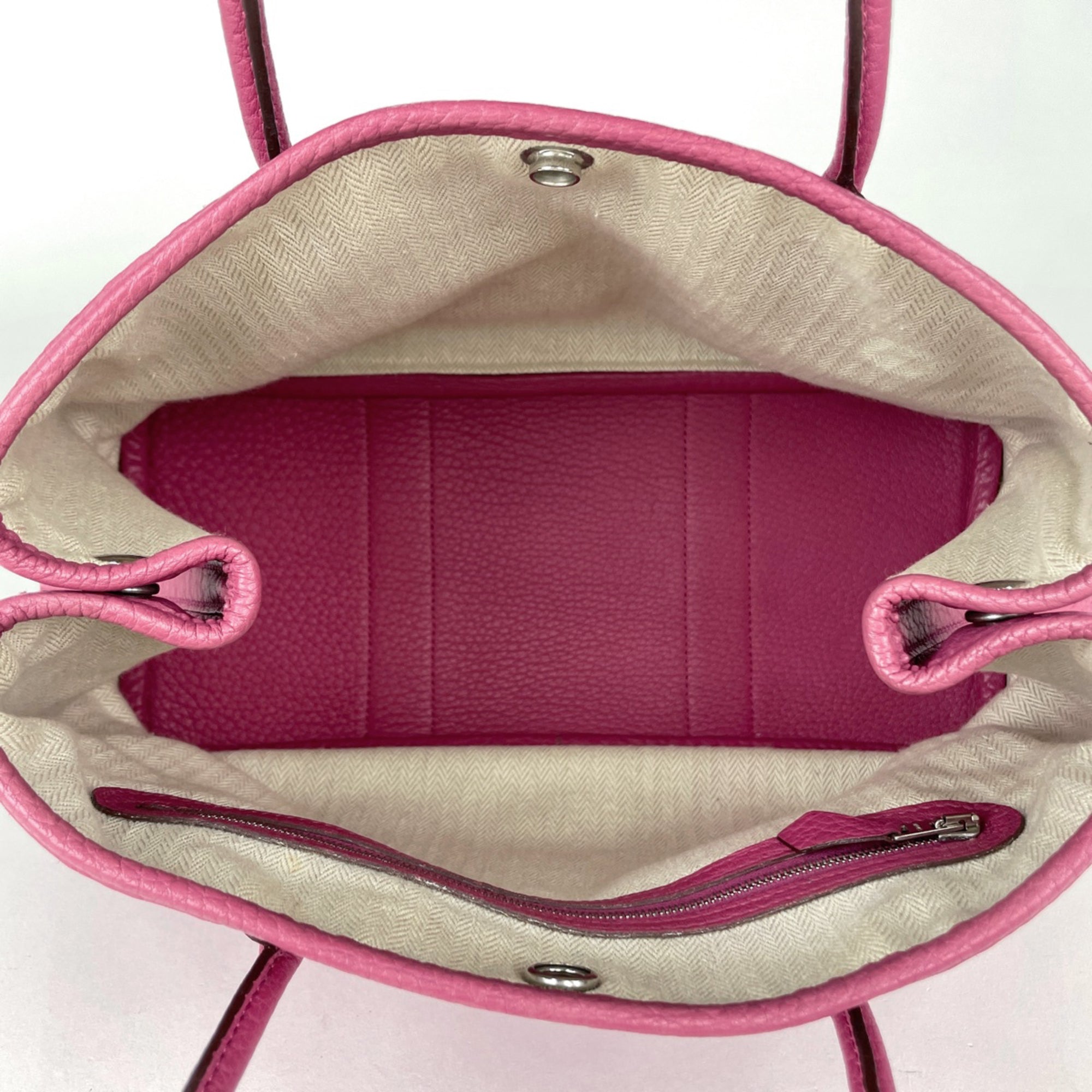 Hermes Bois De Rose Negonda Leather Tote Bag (Pre-Owned)