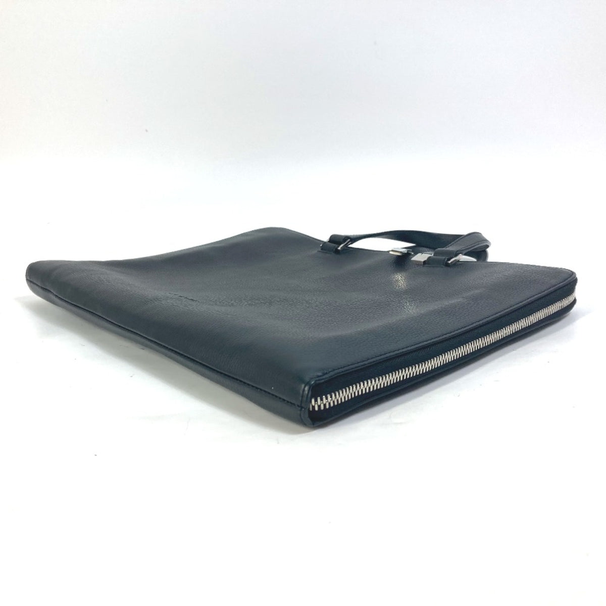 Dior Homme Black Leather Briefcase (Pre-Owned)