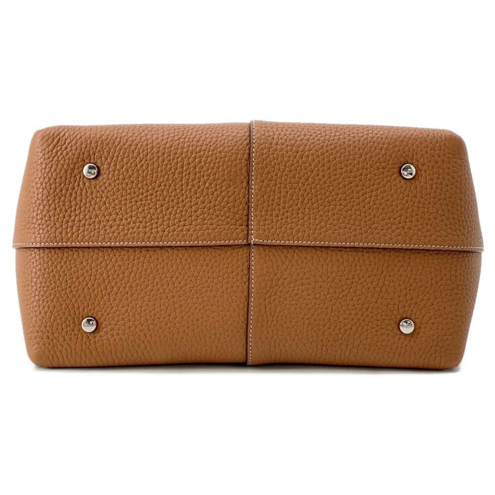 Tod's Brown Leather Handbag (Pre-Owned)