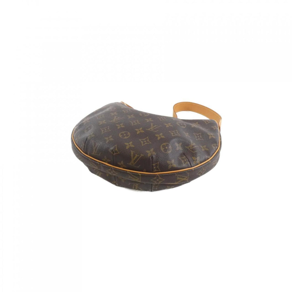 Louis Vuitton Marron Coated Canvas Shoulder Bag (Pre-Owned)