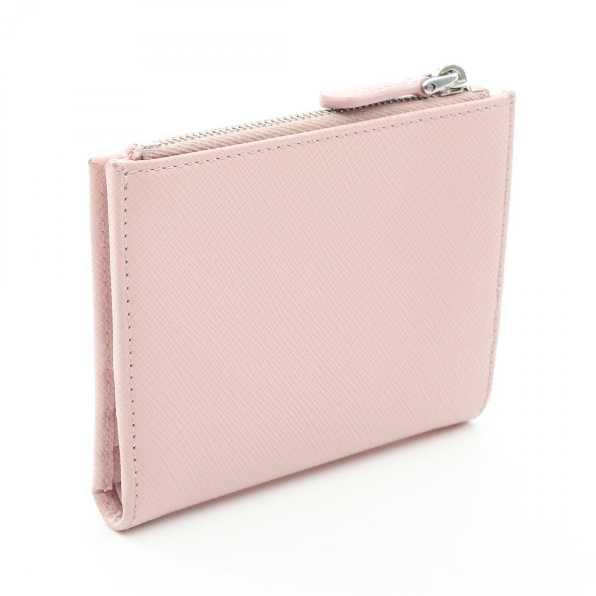 Prada Saffiano Pink Saffiano Wallet (Bi-Fold) (Pre-Owned)
