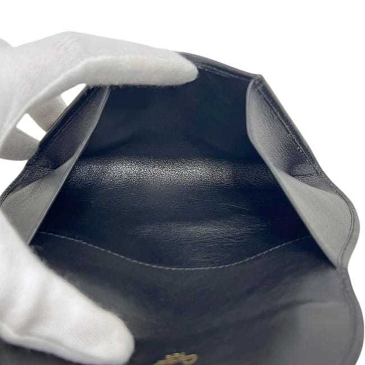 Cartier Panthère Black Leather Pouch (Pre-Owned)