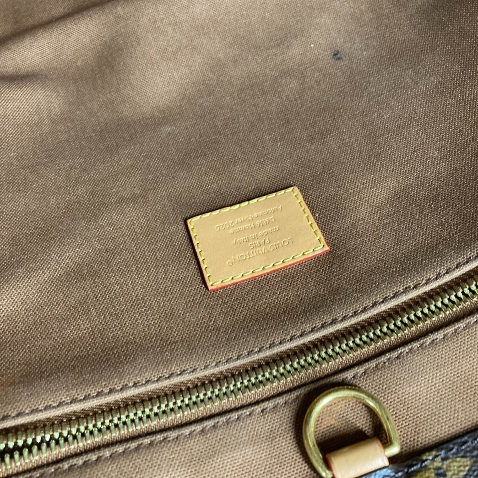 Louis Vuitton Brown Monogram Damier Canvas Handbag Shoulder Bag Tote Bag (Pre-Owned)