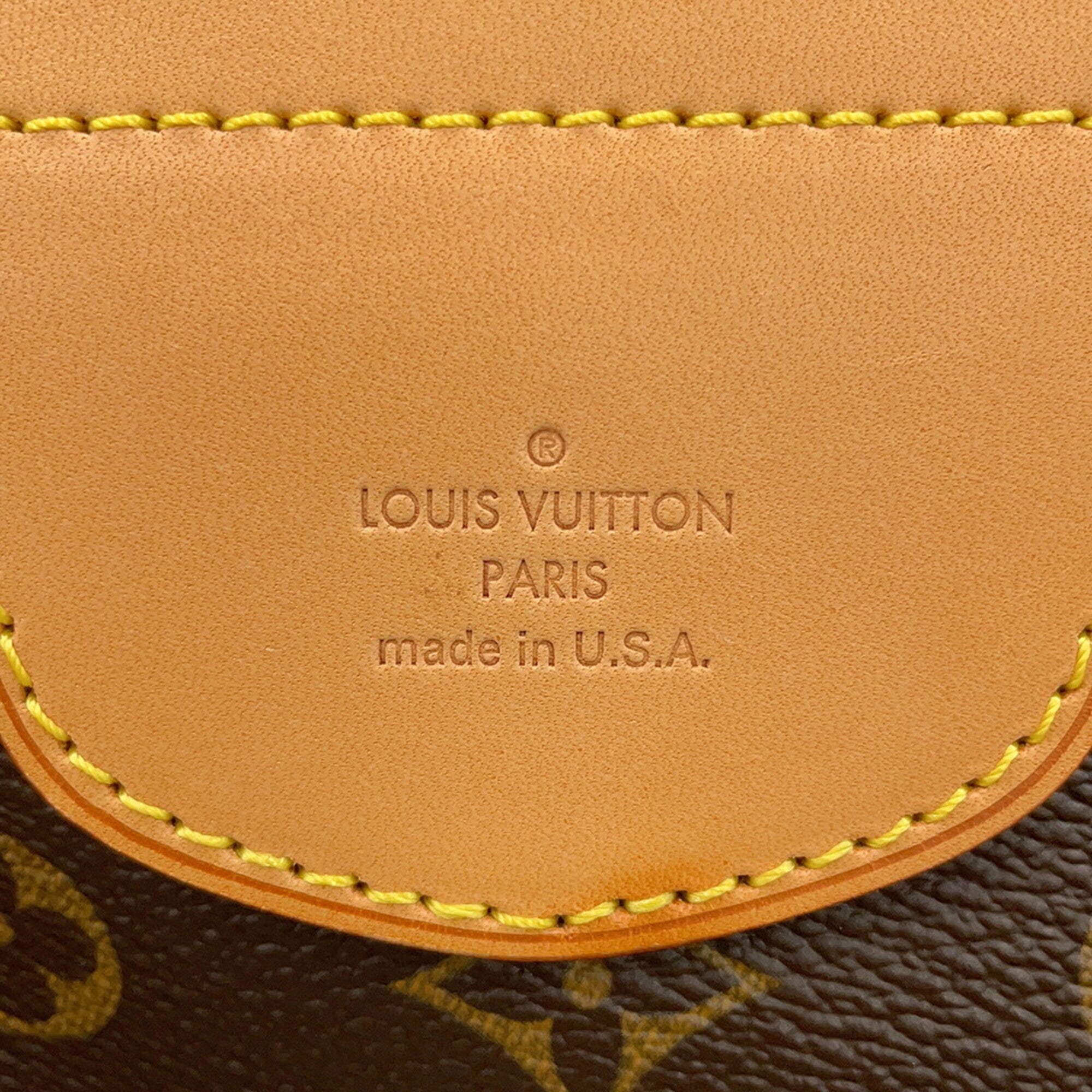 Louis Vuitton Brown Monogram Shoulder Bag (Pre-Owned)