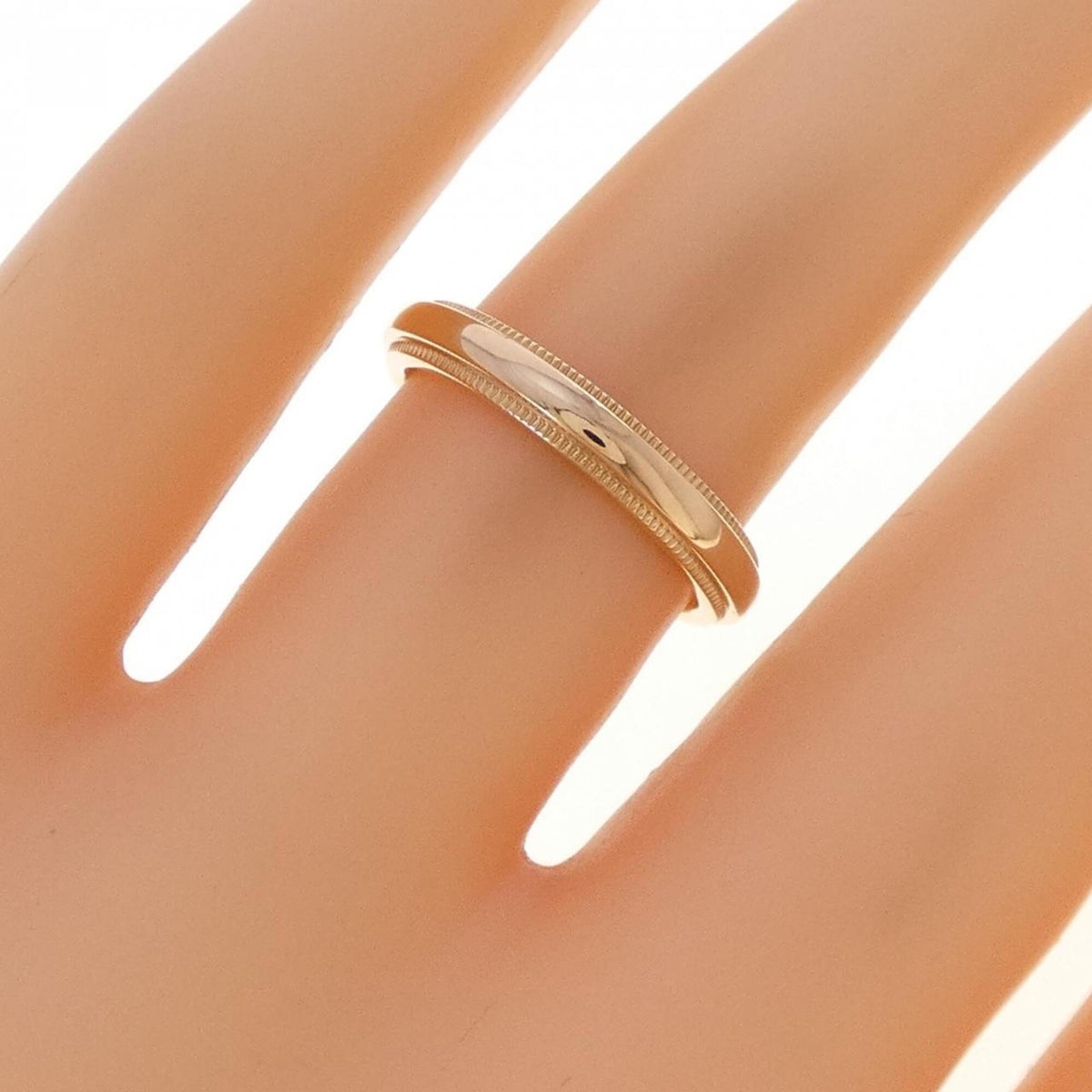 Tiffany Pink Gold (18K) Band Ring (Pre-Owned)
