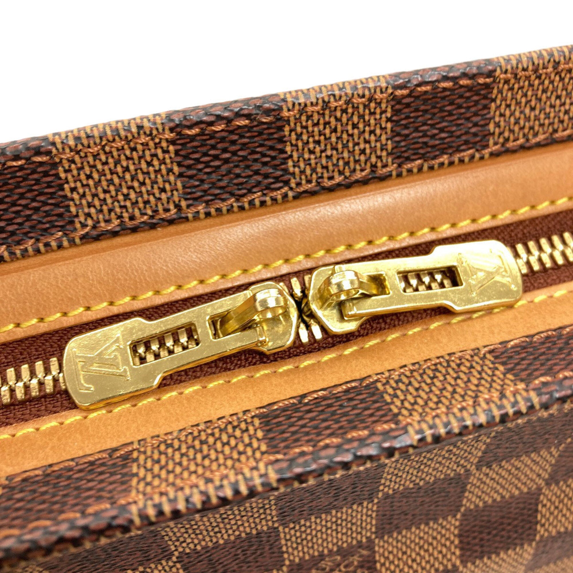 Louis Vuitton Damier Canvas Ebene Damier Canvas Tote Bag (Pre-Owned)