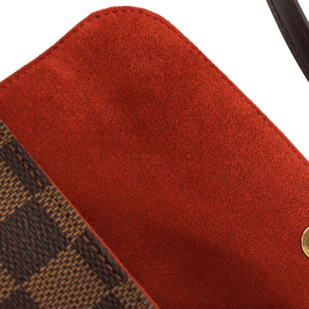 Louis Vuitton Ebene Coated Canvas Shoulder Bag (Pre-Owned)