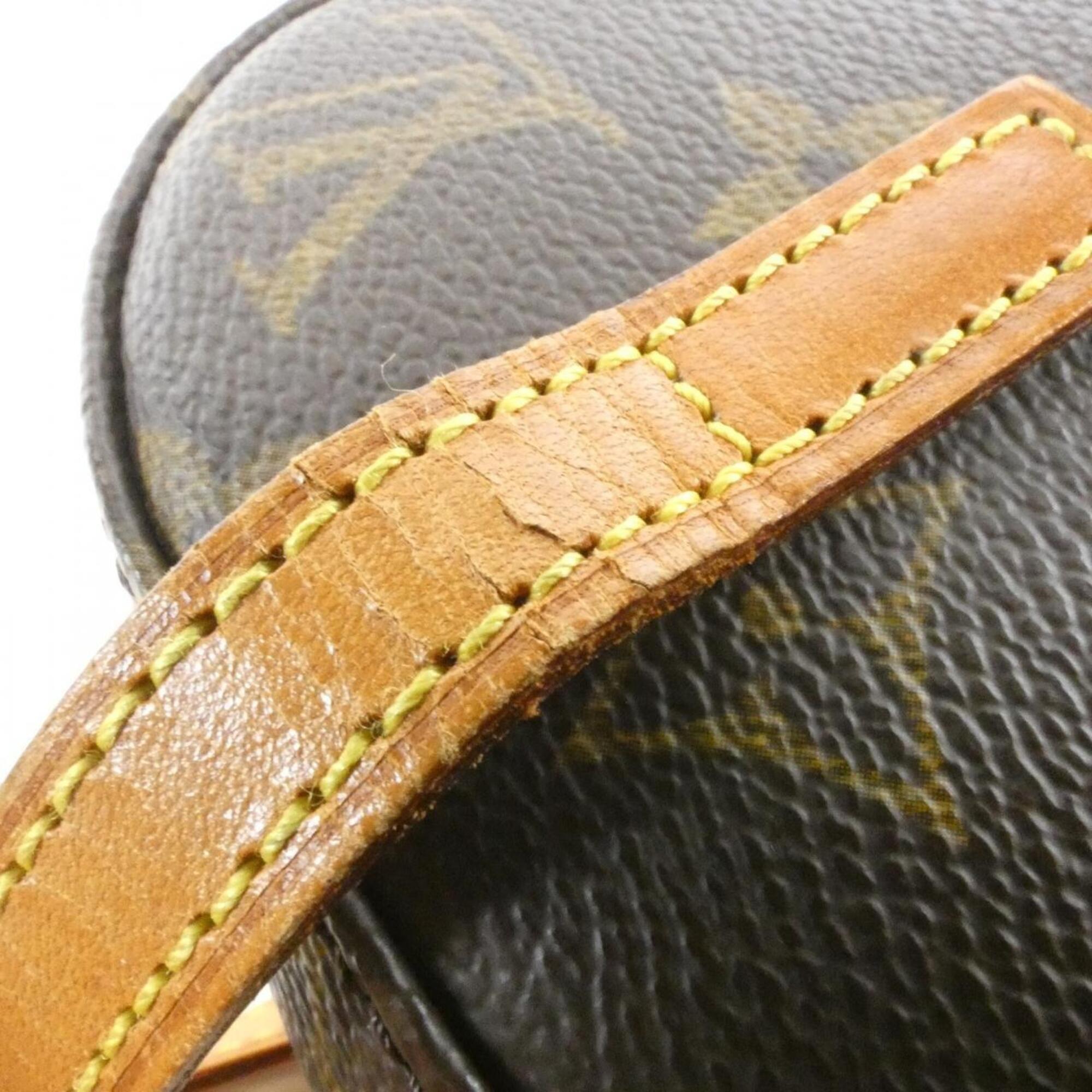 Louis Vuitton Marron Coated Canvas Handbag (Pre-Owned)