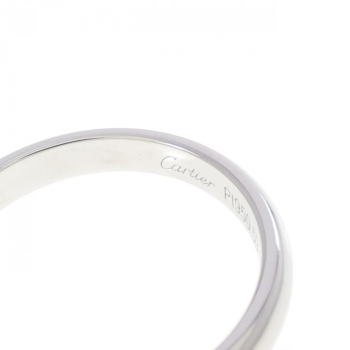 Cartier Platinum 950 Band Ring (Pre-Owned)