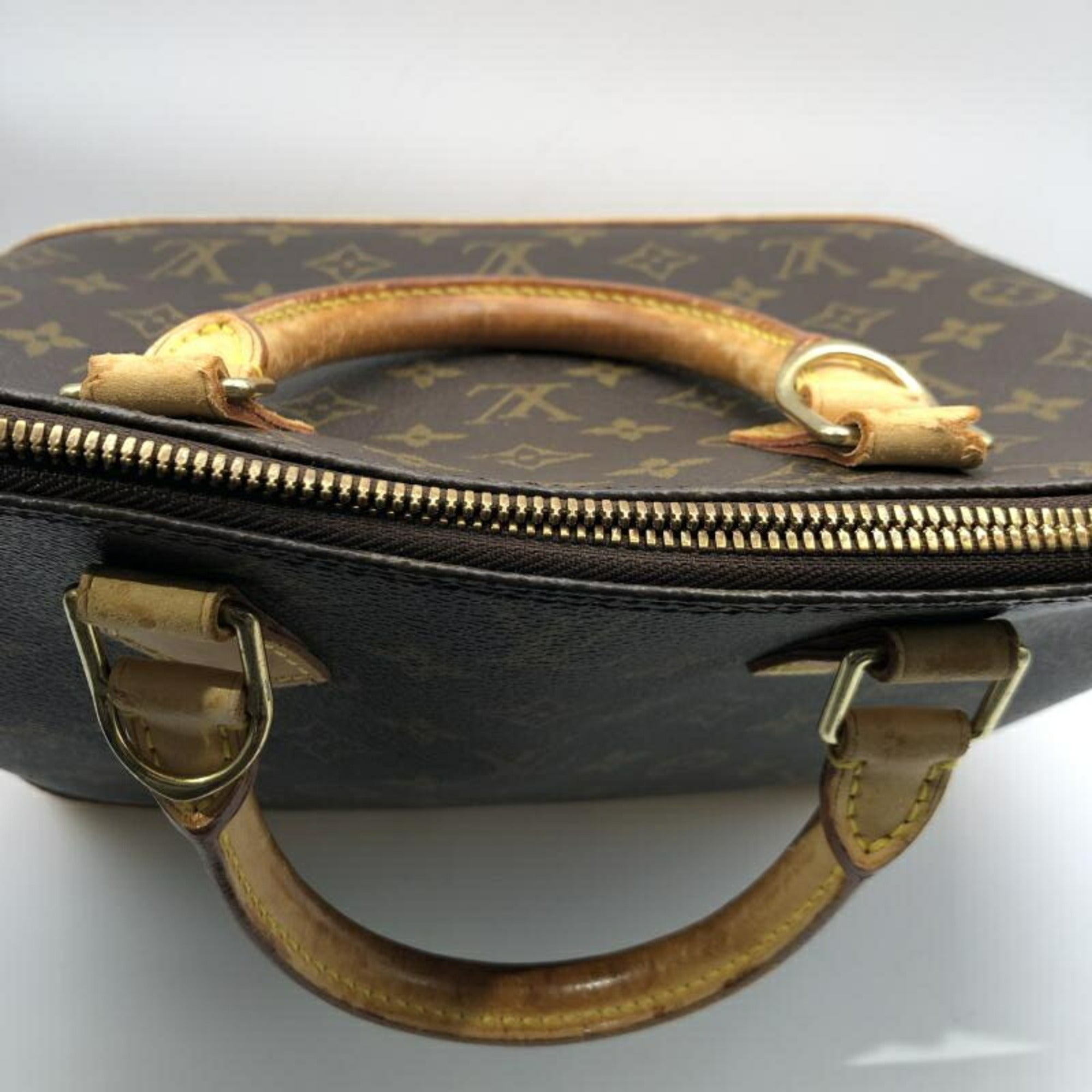 Louis Vuitton Blue Monogram Monogram Handbag (Pre-Owned)