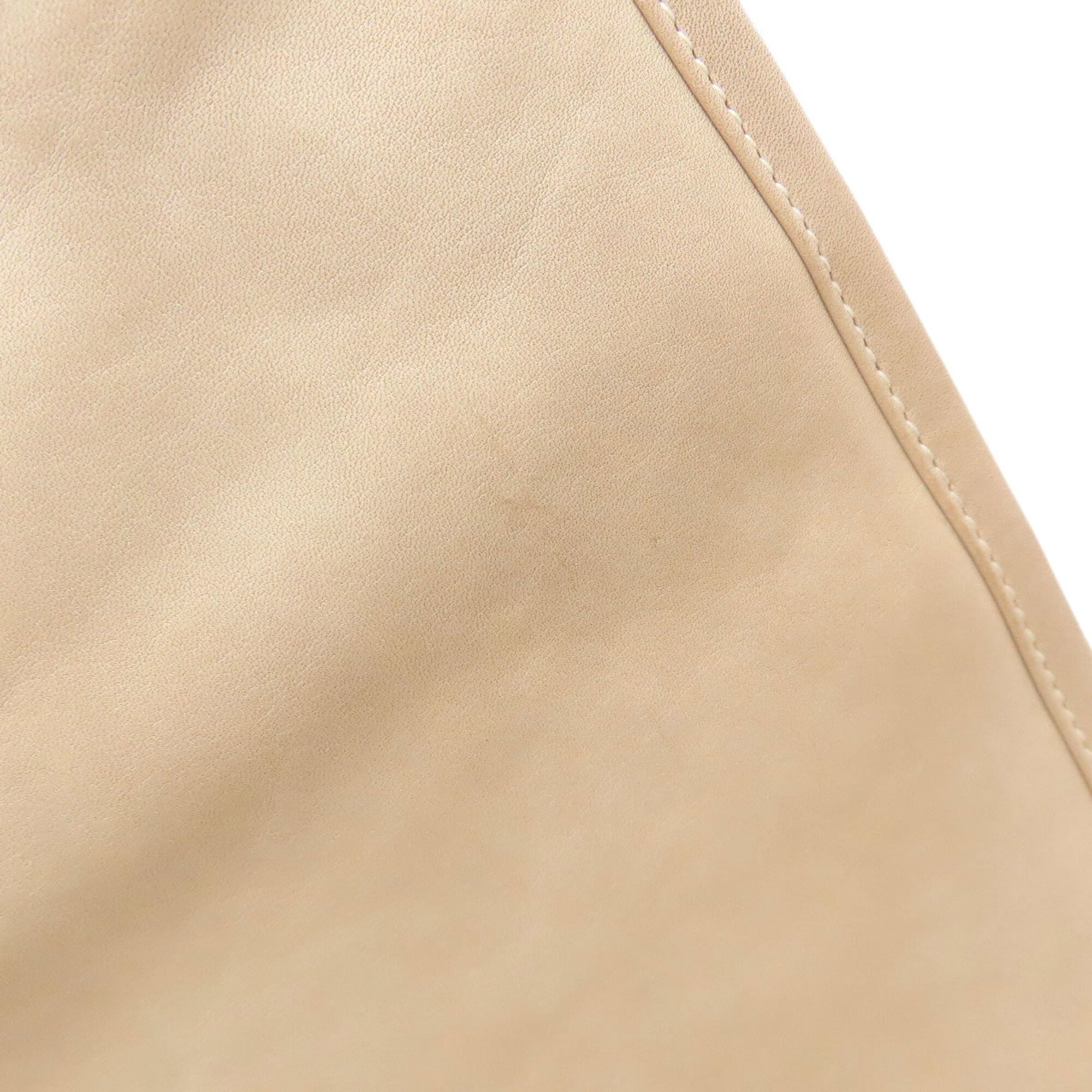 Christian Dior Beige Leather Handbag (Pre-Owned)