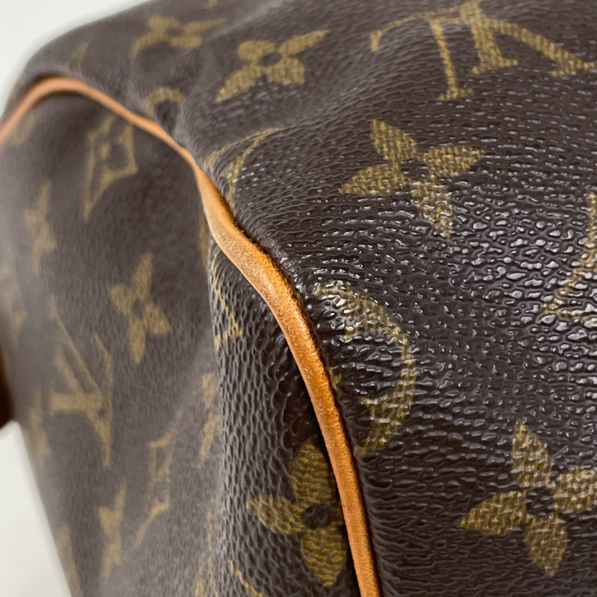 Louis Vuitton Brown Monogram Boston Bag Handbag (Pre-Owned)