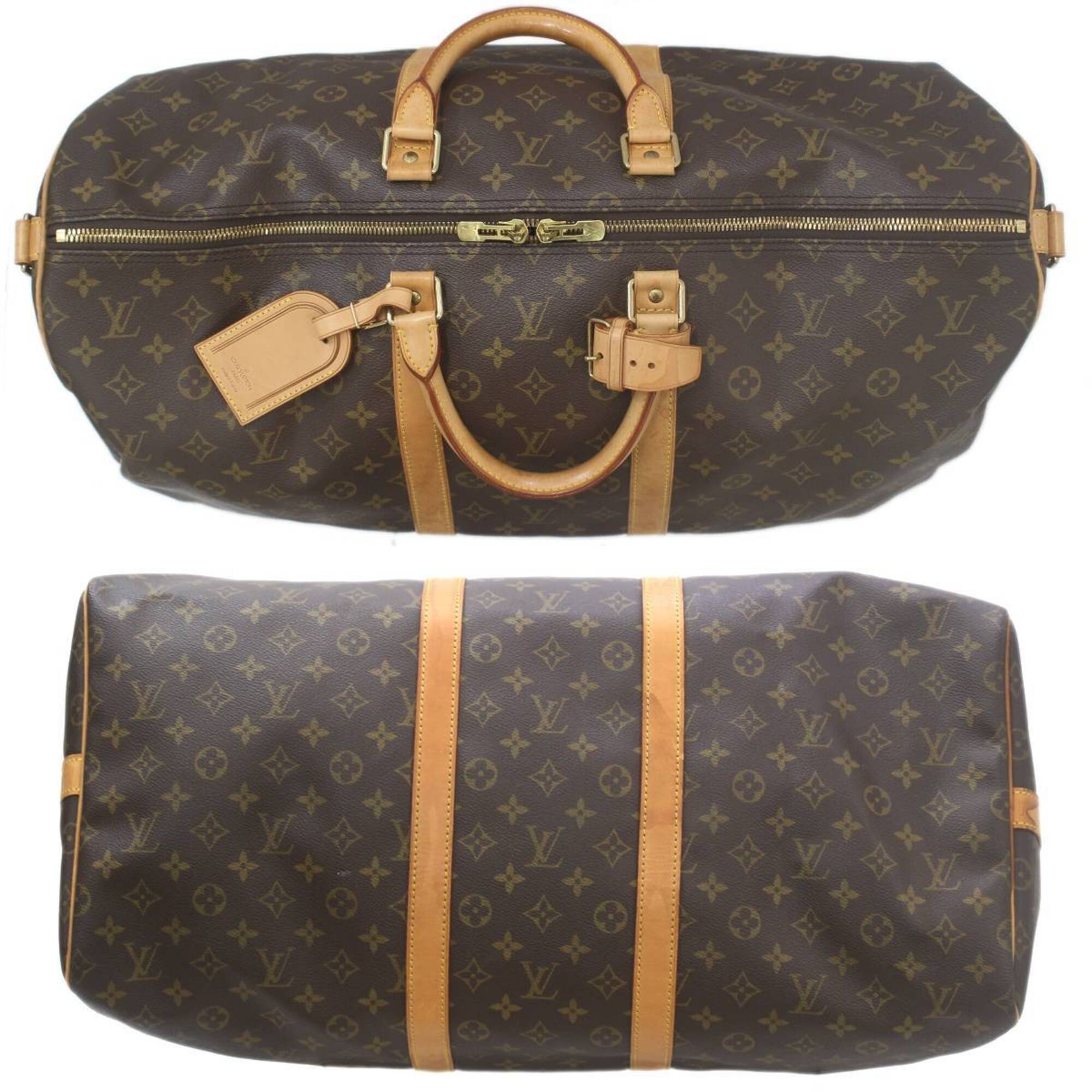 Louis Vuitton Monogram Brown Monogram Boston Bag (Pre-Owned)
