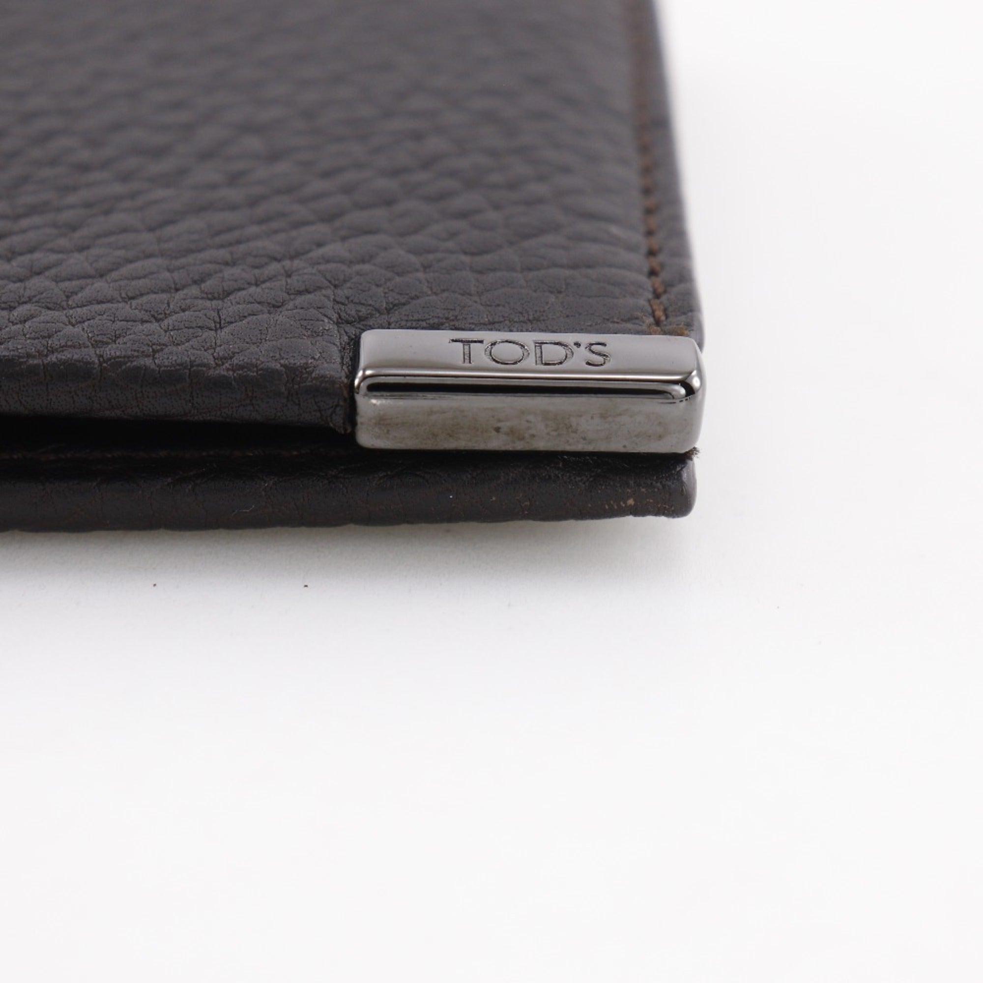 Tod's Brown Leather Wallet (Bi-Fold) (Pre-Owned)