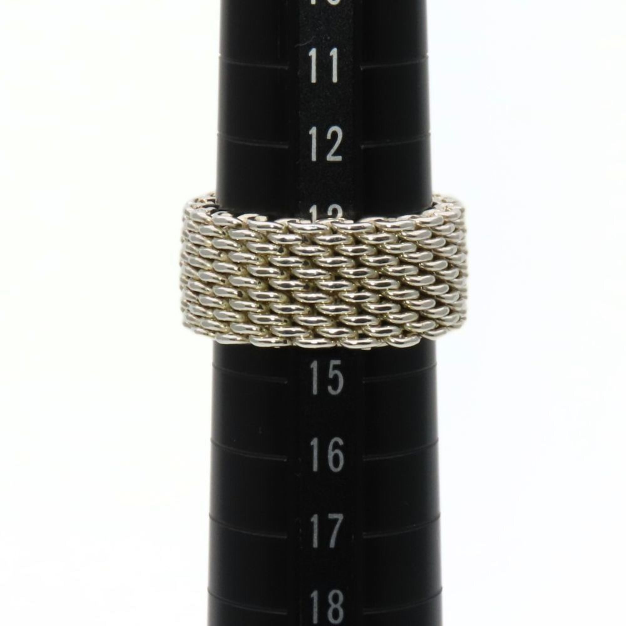 Tiffany Silver Silver 925 Band Ring (Pre-Owned)