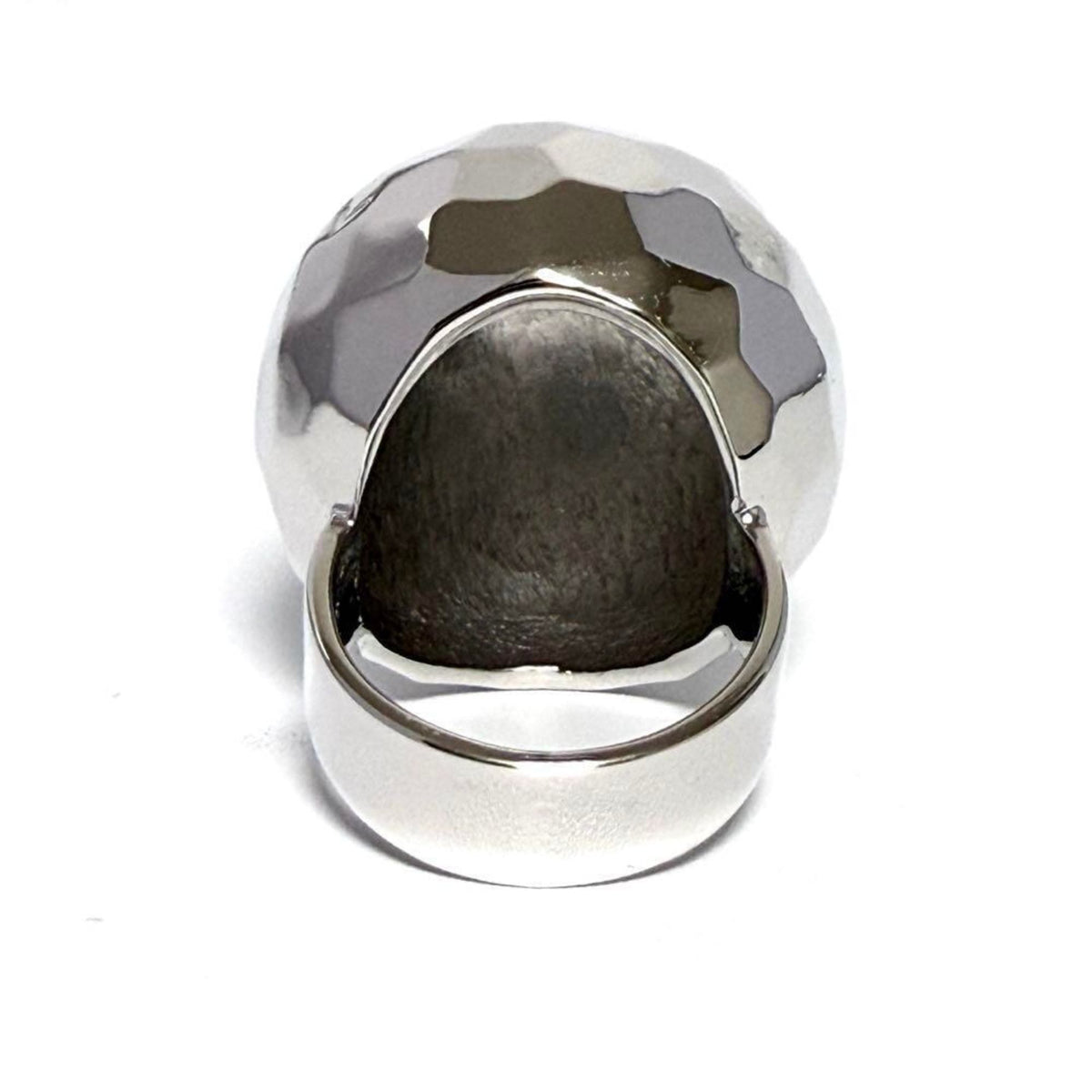 Chanel Silver Band Ring (Pre-Owned)