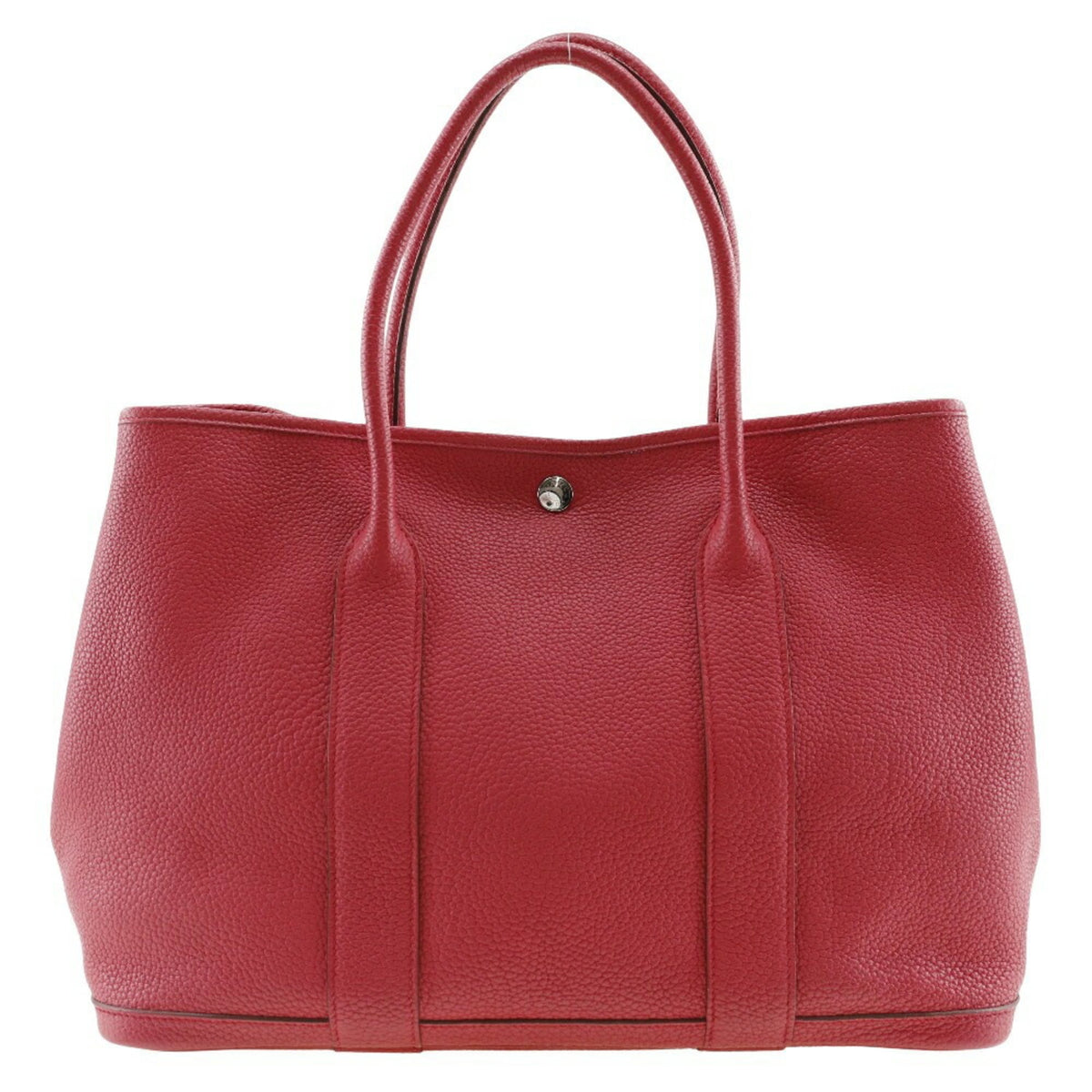 Hermes Bougainvillier Red Color Negonda Leather Tote Bag (Pre-Owned)