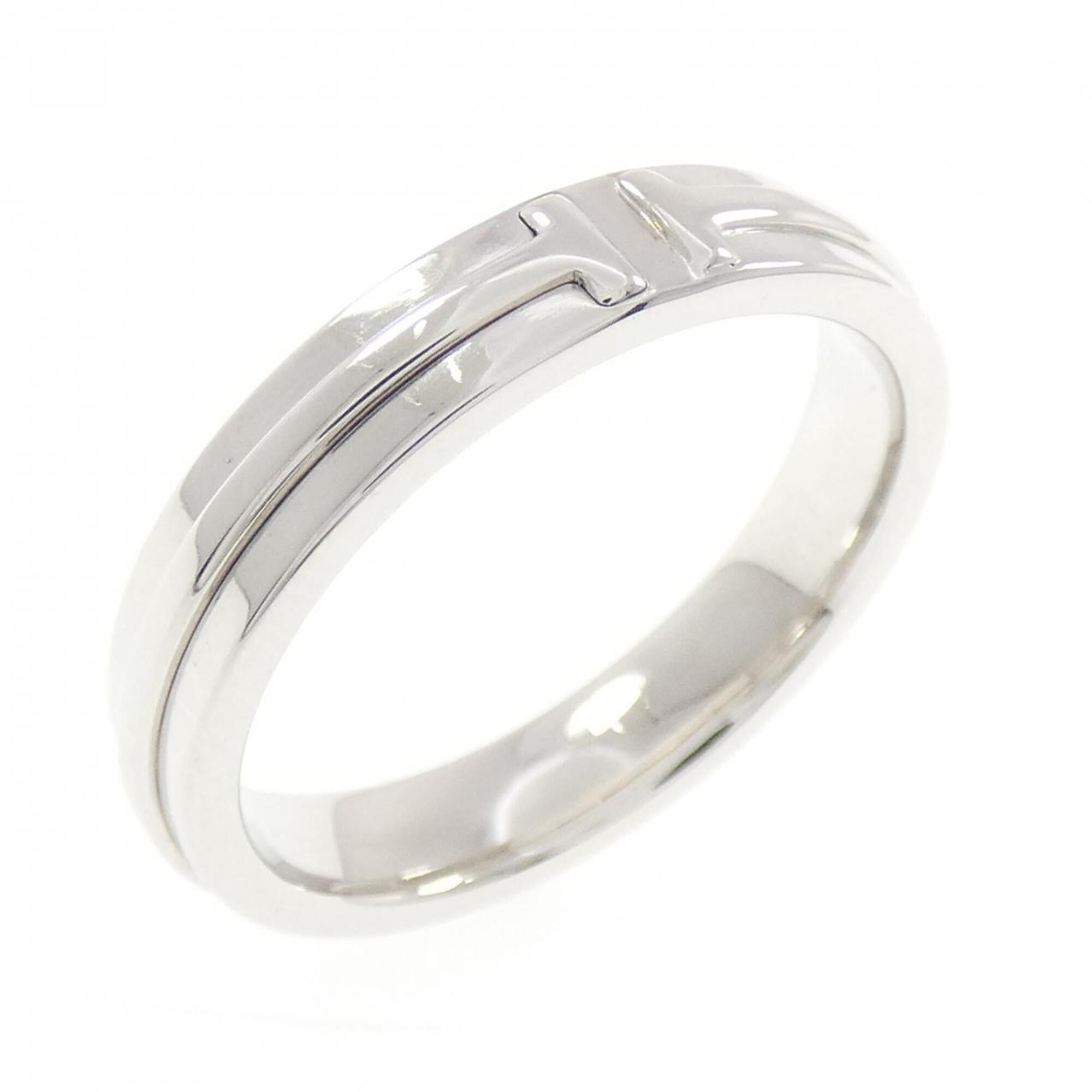 Tiffany White Gold (18K) Band Ring (Pre-Owned)