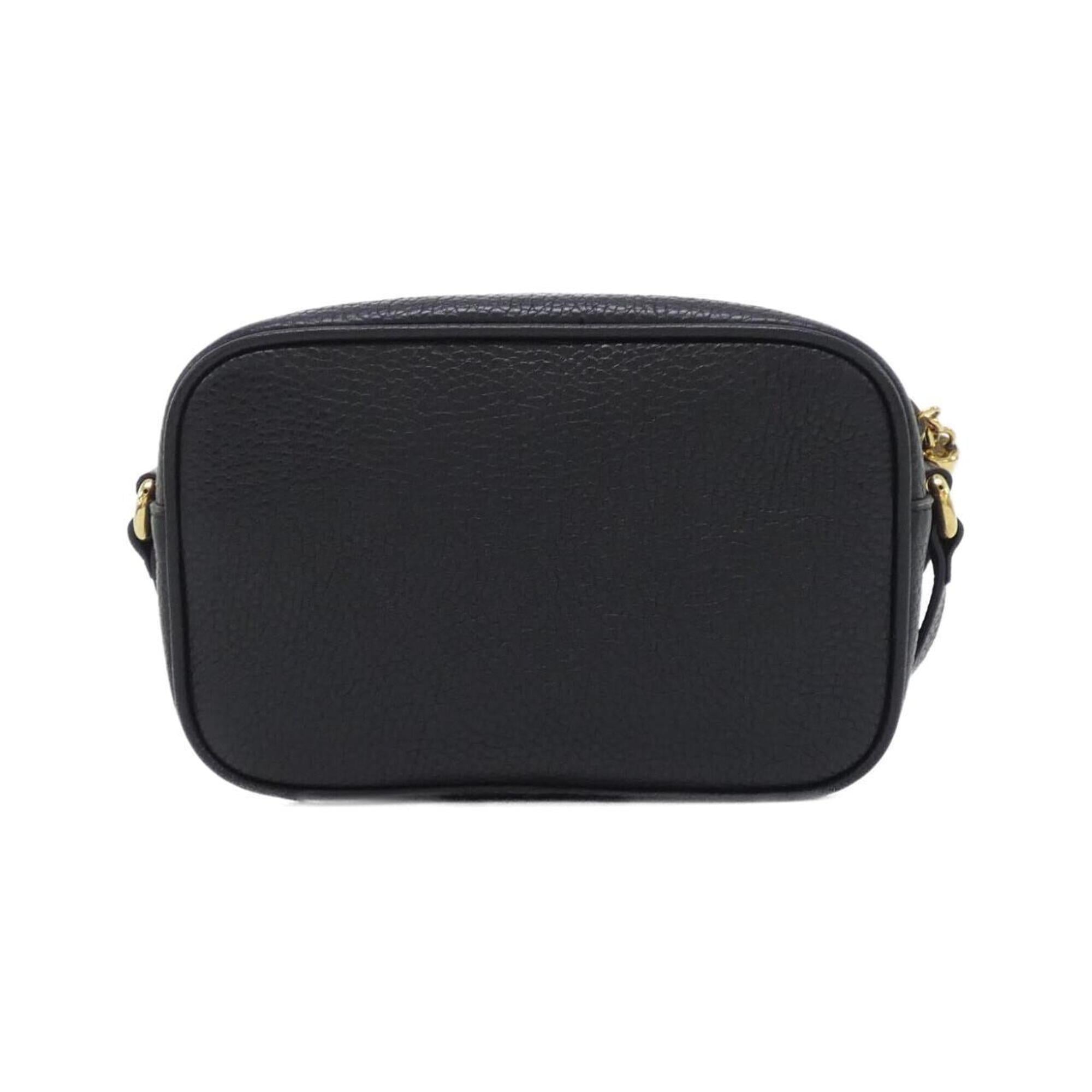 Gucci Black Leather Shoulder Bag (Pre-Owned)