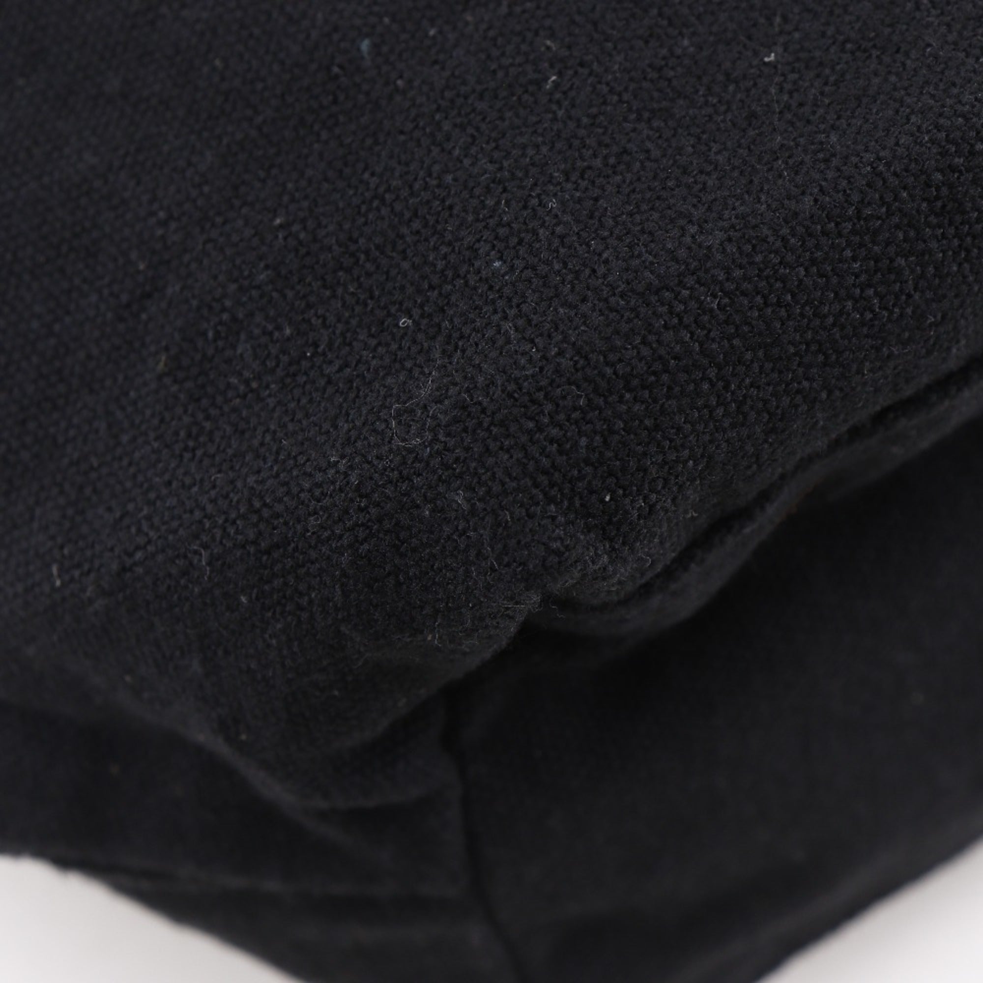 Yves Saint Laurent Black Canvas Eco-Bag Tote Bag (Pre-Owned)