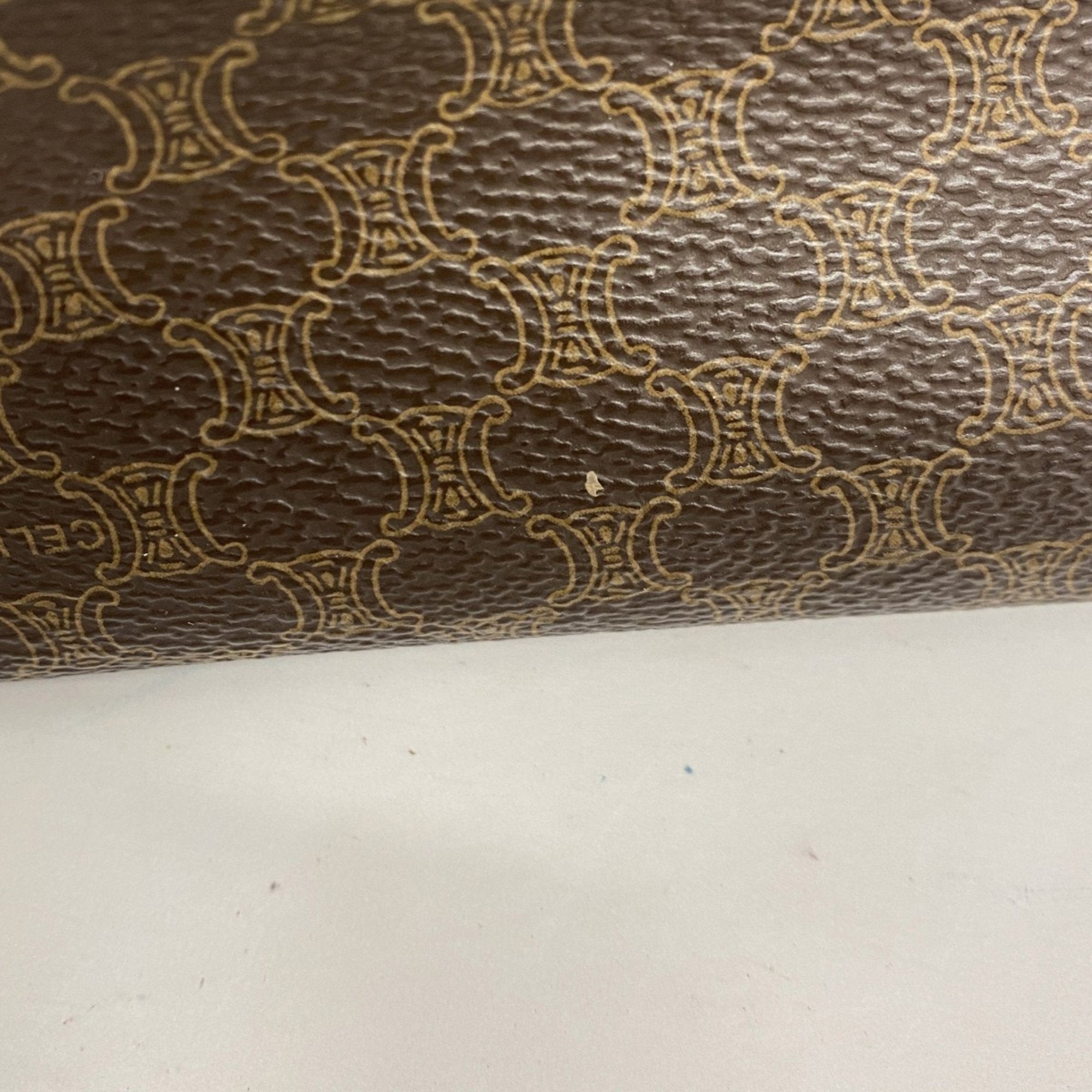 Celine Brown Pvc Tote Bag (Pre-Owned)