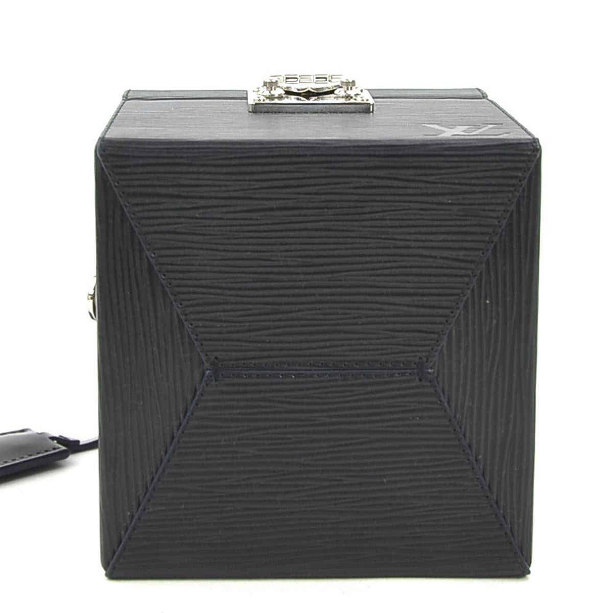 Louis Vuitton Noir Epi Leather Shoulder Bag Vanity Bag (Pre-Owned)
