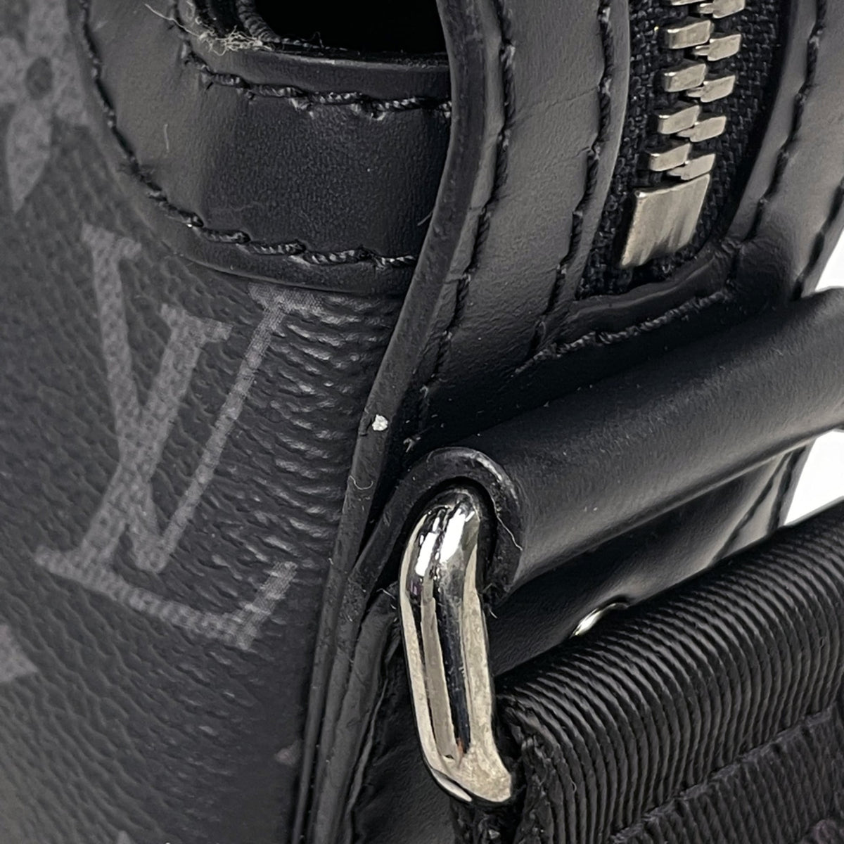 Louis Vuitton Black Monogram Eclipse Shoulder Bag (Pre-Owned)