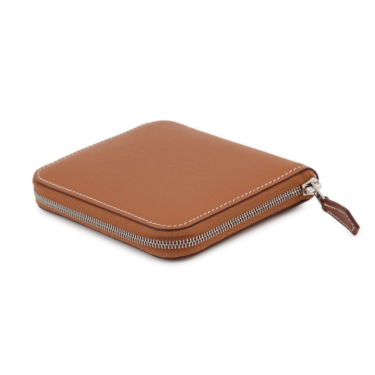 Hermes Gold Epsom Leather Coin Purse/Coin Case (Pre-Owned)